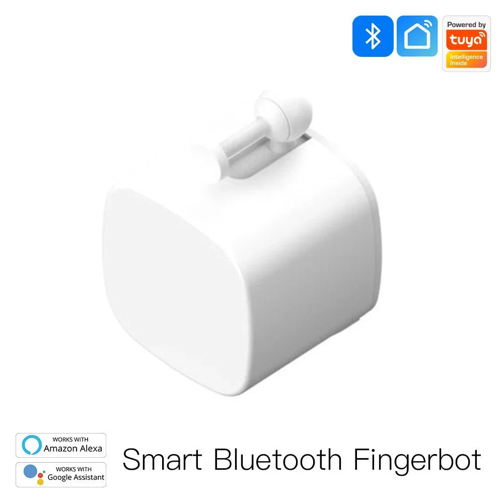 Gracefully Automated: Smart Finger Robot Switch for Hands-Free Home Control