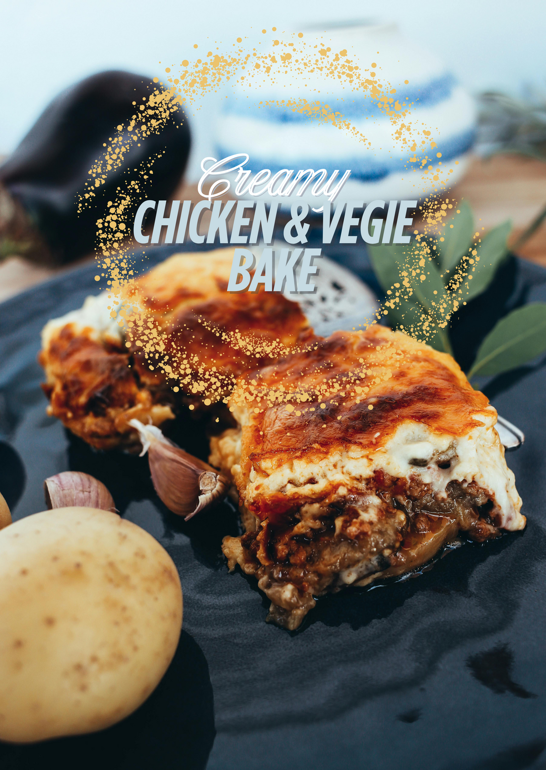 Creamy Chicken & Veggie Bake – A Comfort Meal for Busy Moms