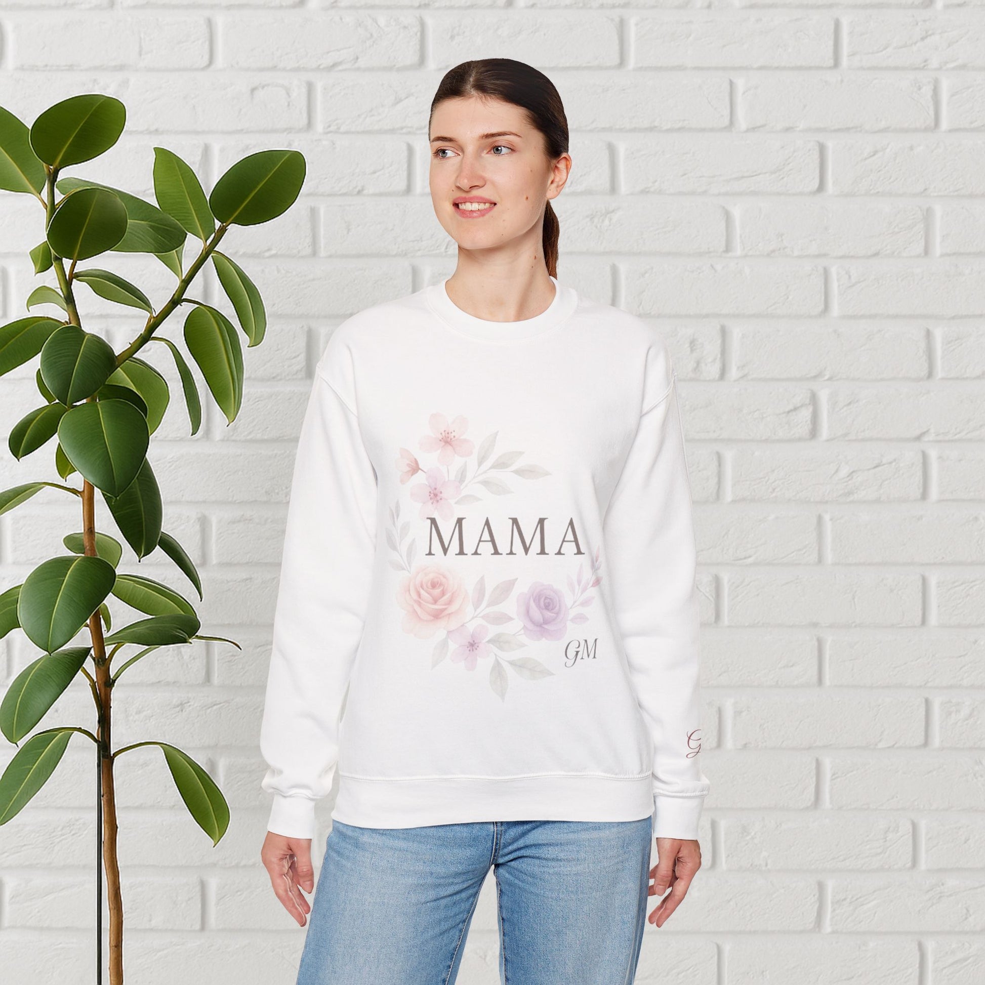 Blush Bloom MAMA Sweatshirt – Gracefully Momming Edition
