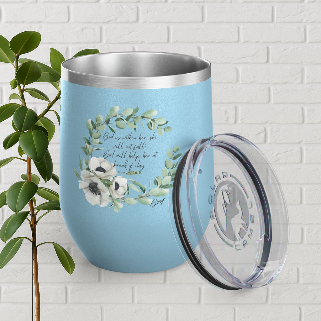 Crowned in Grace™ Stainless Steel Scripture Tumbler