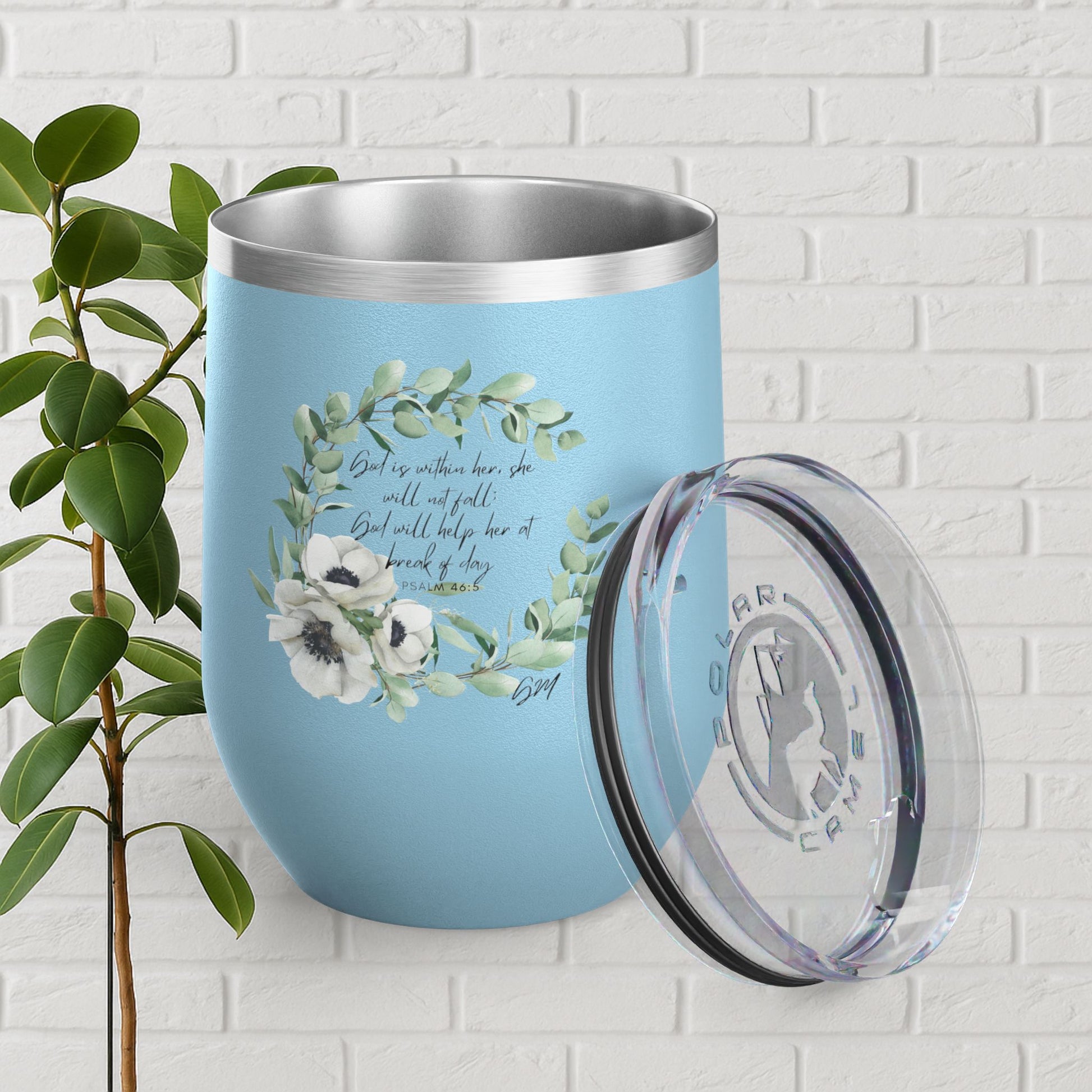 Crowned in Grace™ Stainless Steel Scripture Tumbler