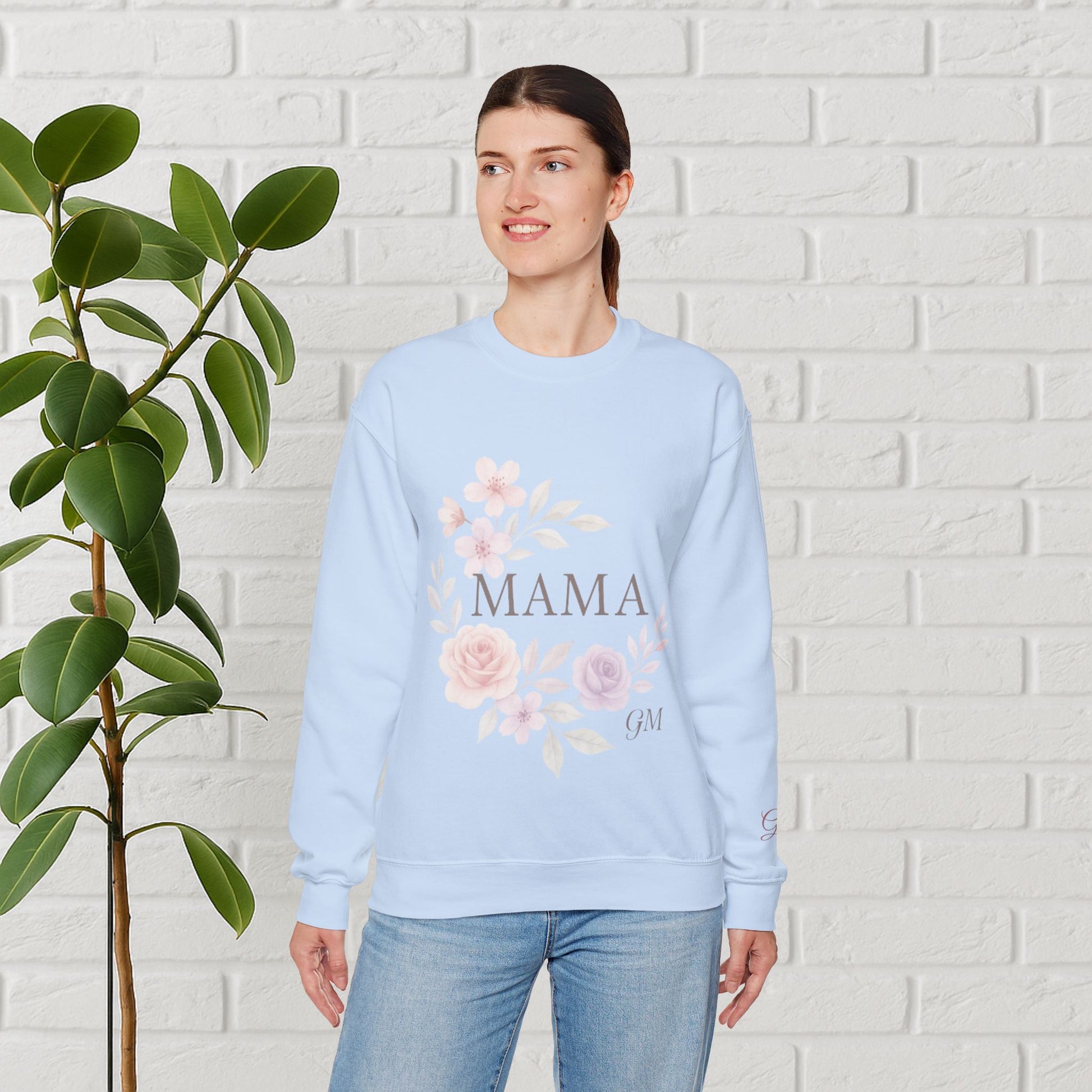 Blush Bloom MAMA Sweatshirt – Gracefully Momming Edition