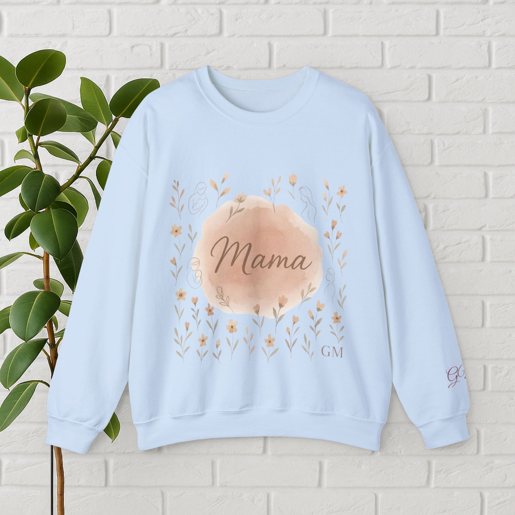 Wildflower Mama: Watercolour Bloom Sweatshirt