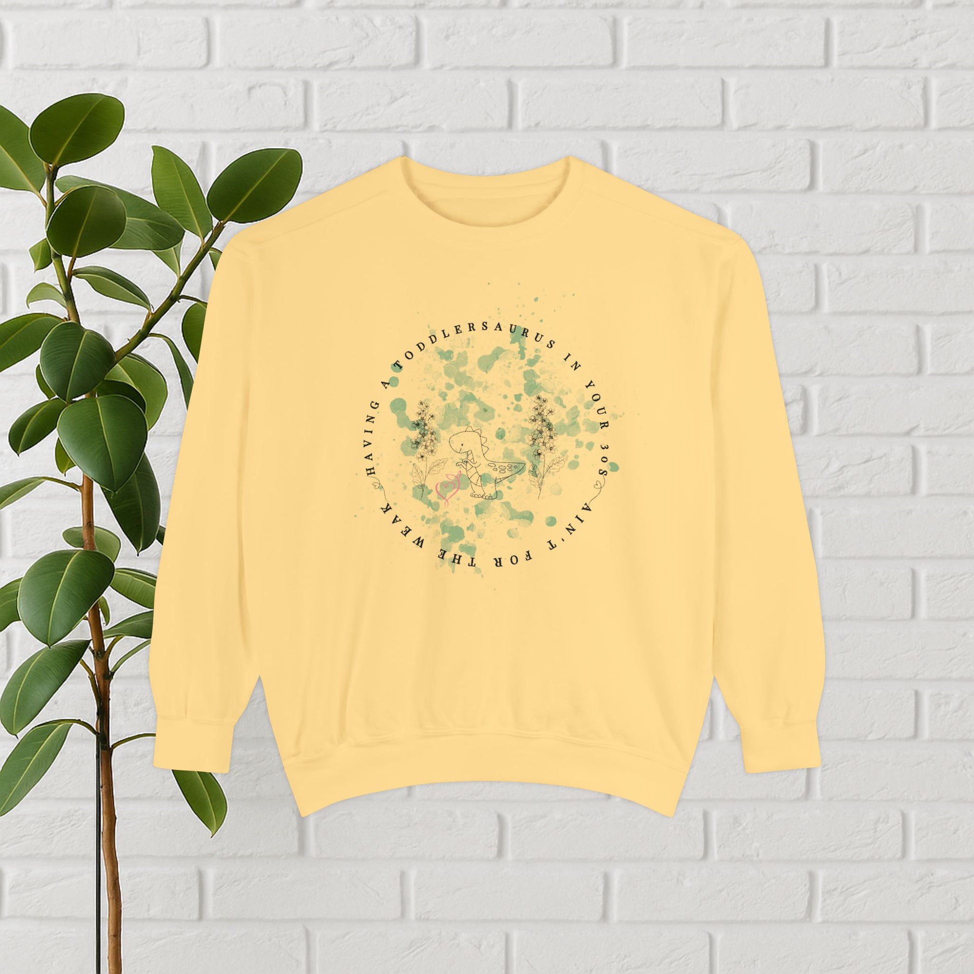 Toddlersaurus Mama – Premium Crewneck Sweatshirt
