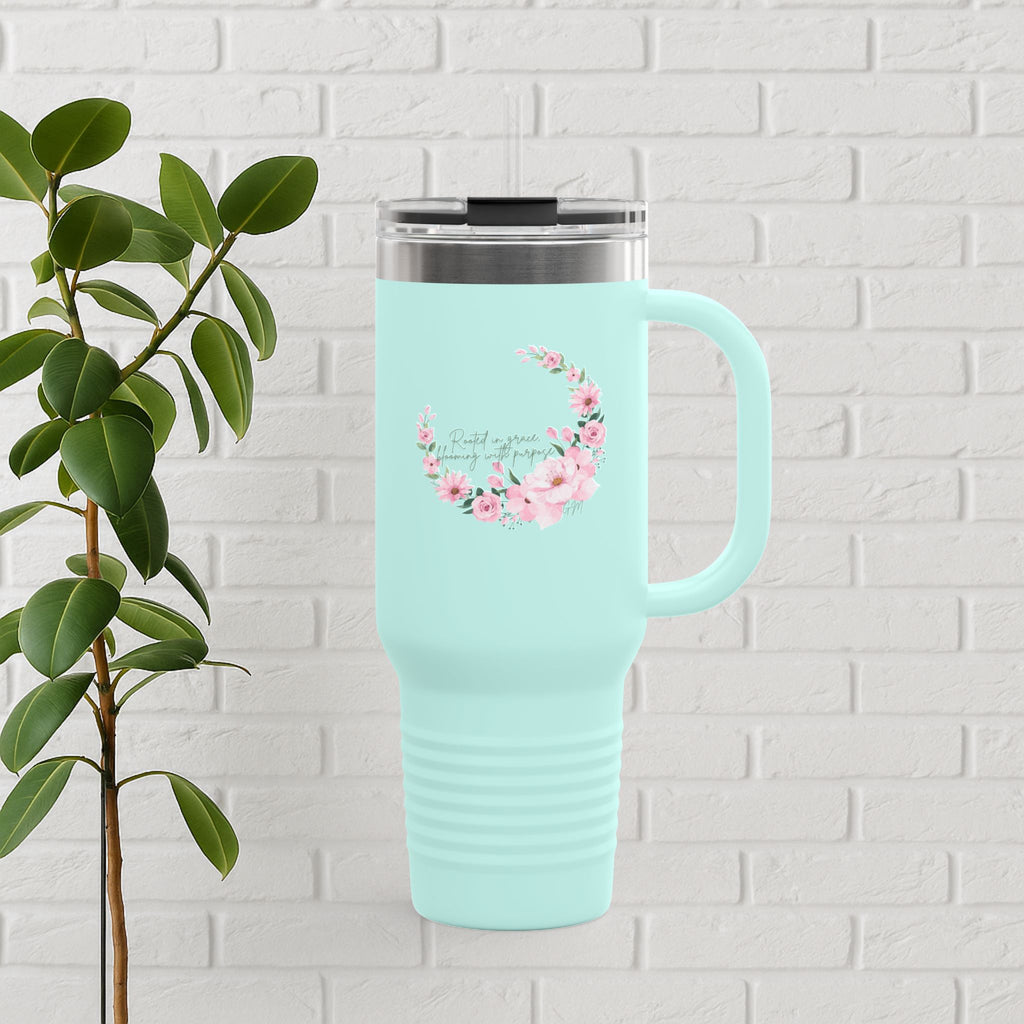 Rooted in Grace™ 40oz Floral Tumbler