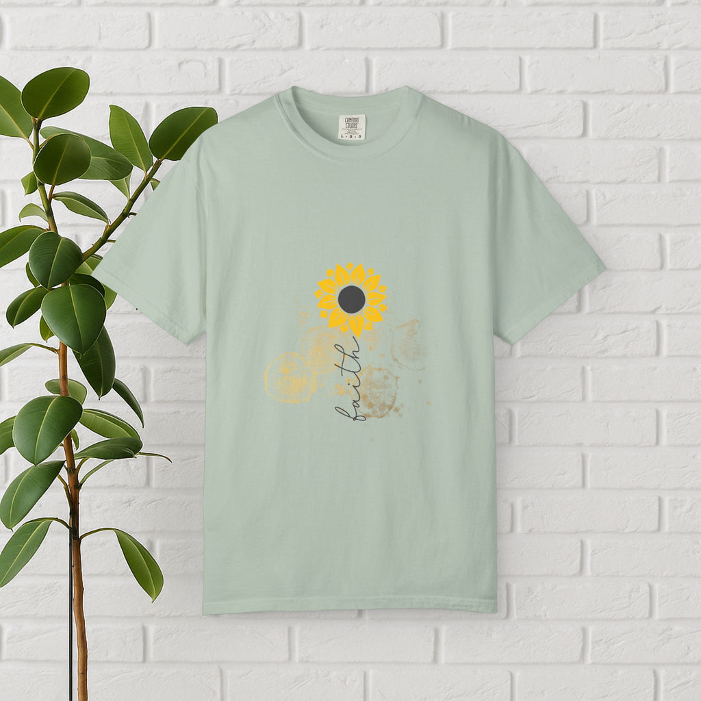 Faith in Bloom – Sunflower Tee