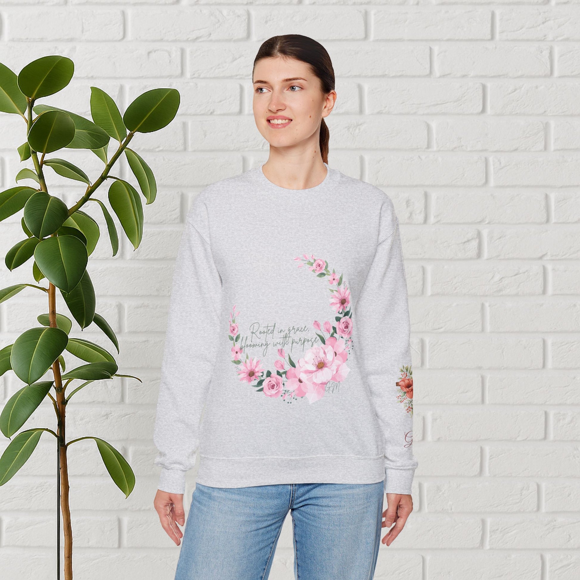 Rooted in Grace™ Floral Sweatshirt