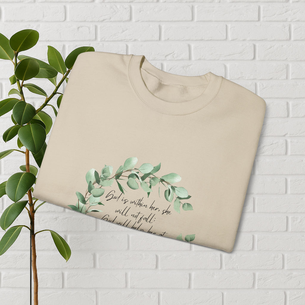 Crowned in Grace™ Signature Scripture Sweatshirt