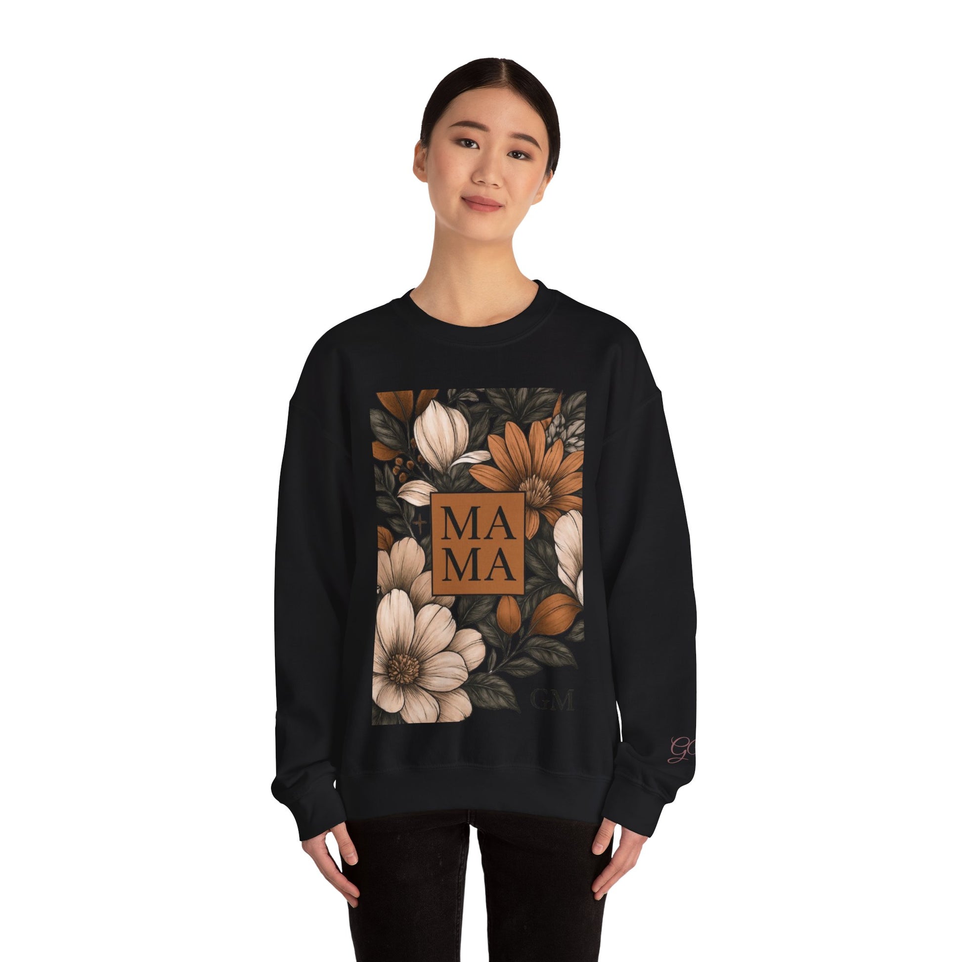 Rooted in Grace: Autumn Bloom Mama Sweatshirt