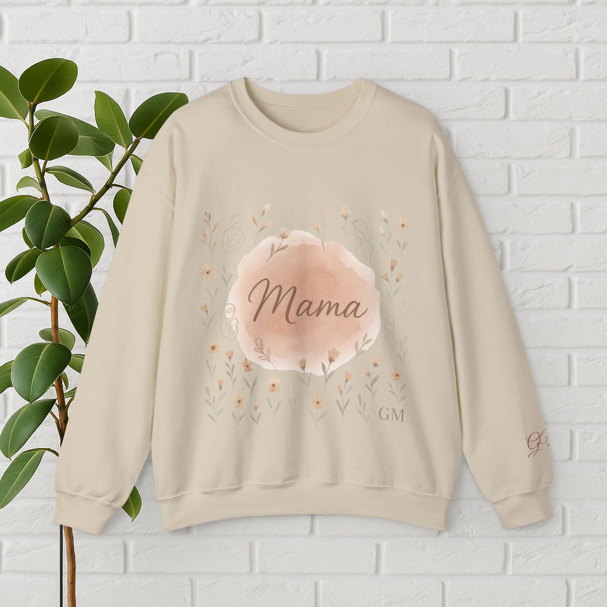 Wildflower Mama: Watercolour Bloom Sweatshirt