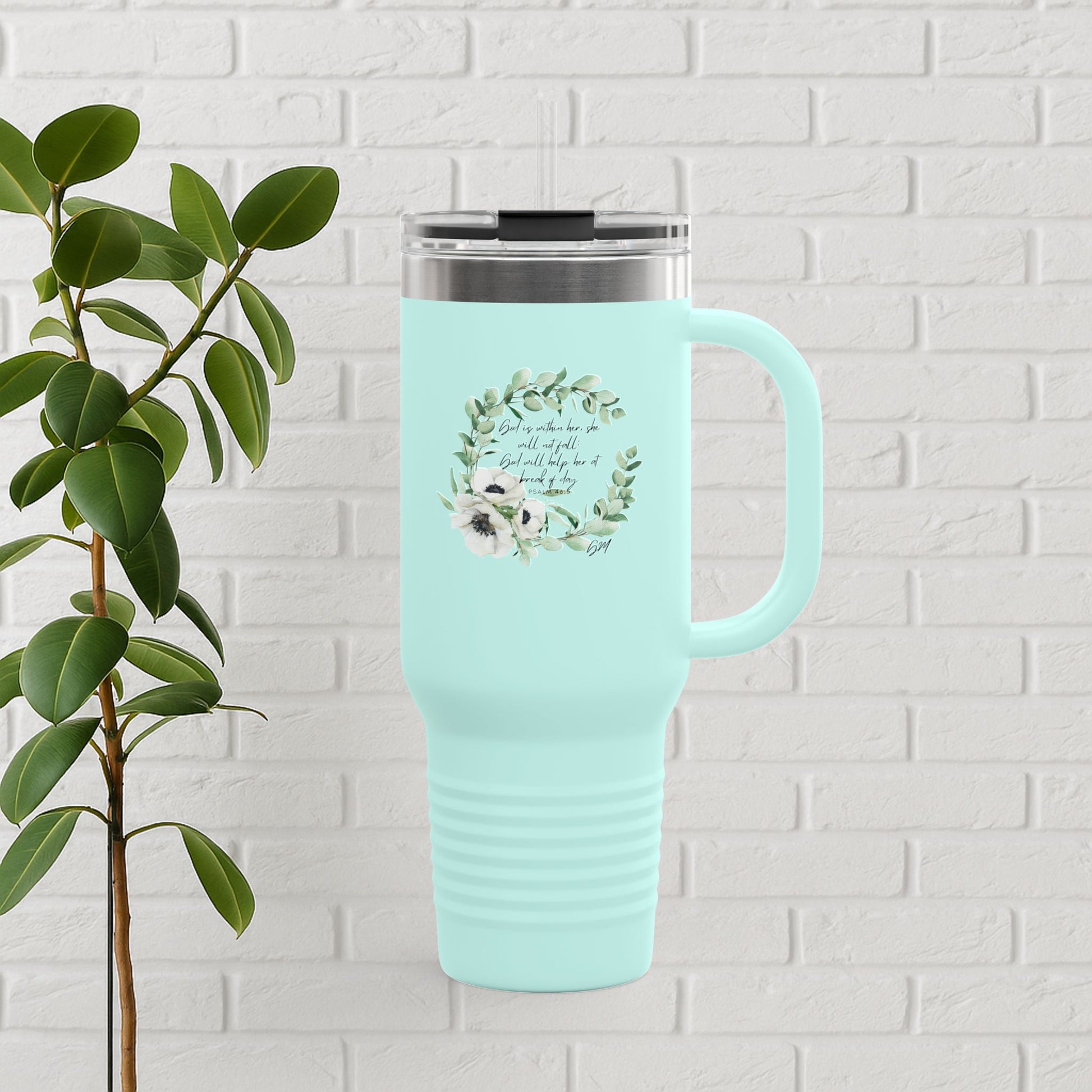 Crowned in Grace™ Mega Handle Tumbler