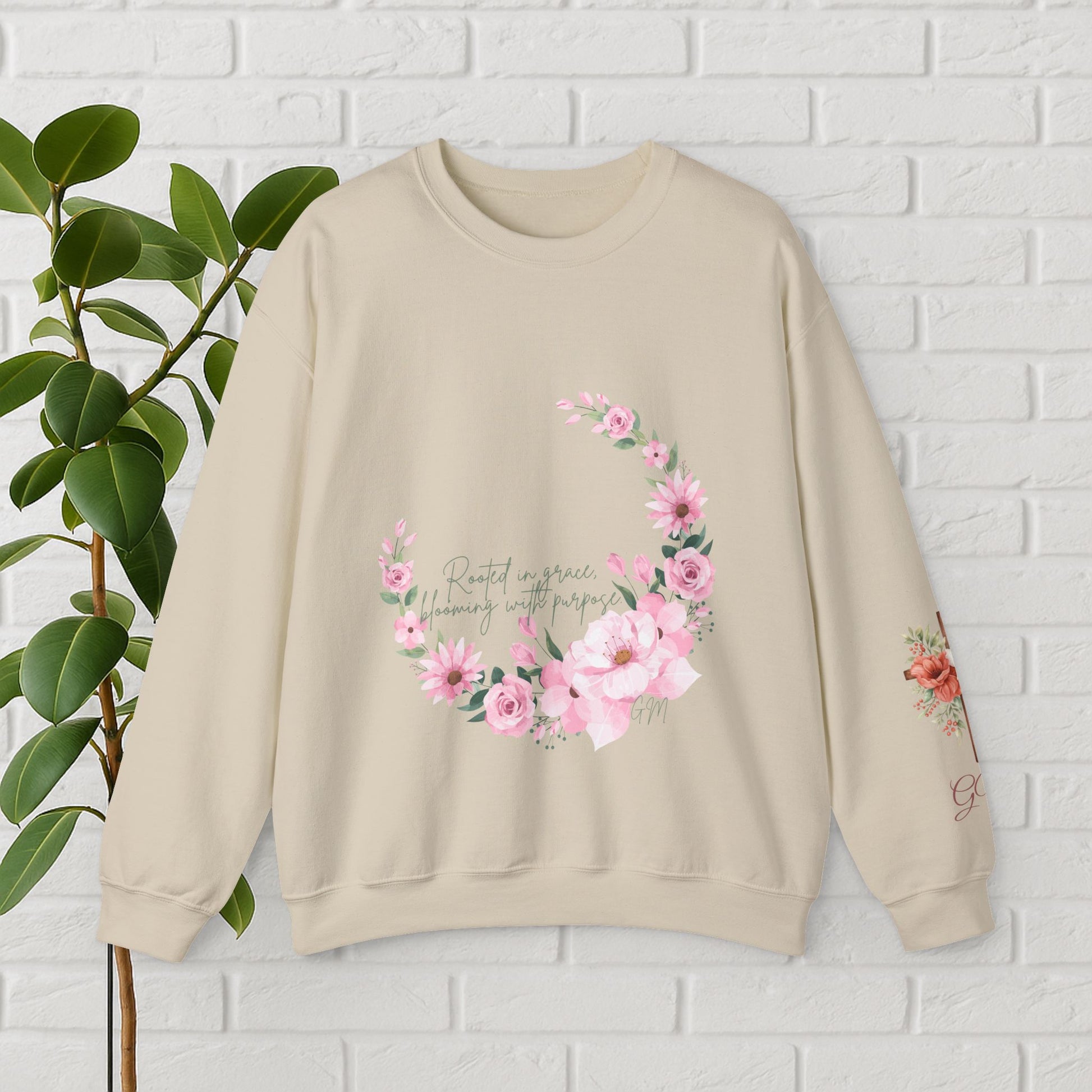 Rooted in Grace™ Floral Sweatshirt