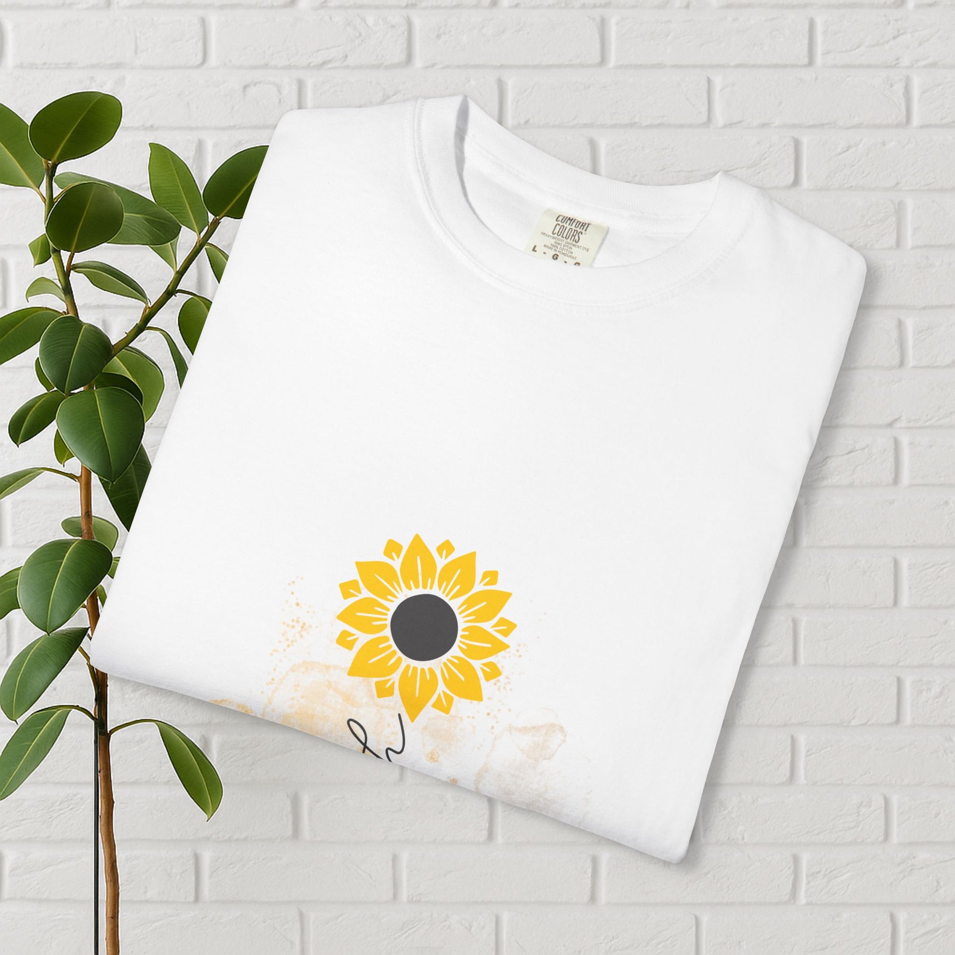 Faith in Bloom – Sunflower Tee