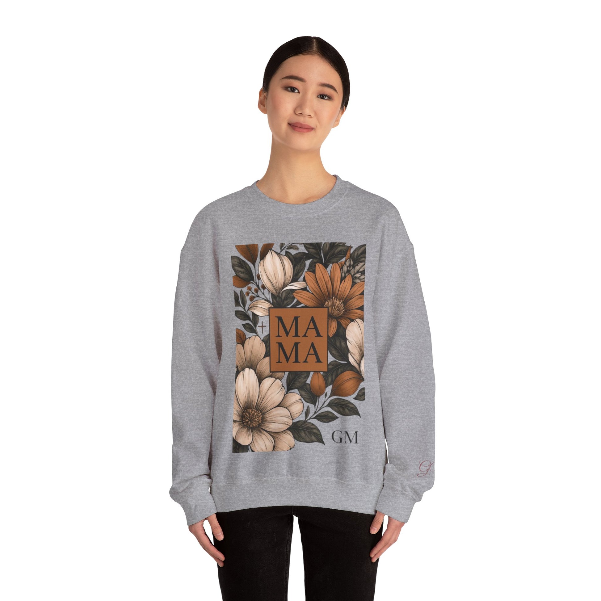 Rooted in Grace: Autumn Bloom Mama Sweatshirt
