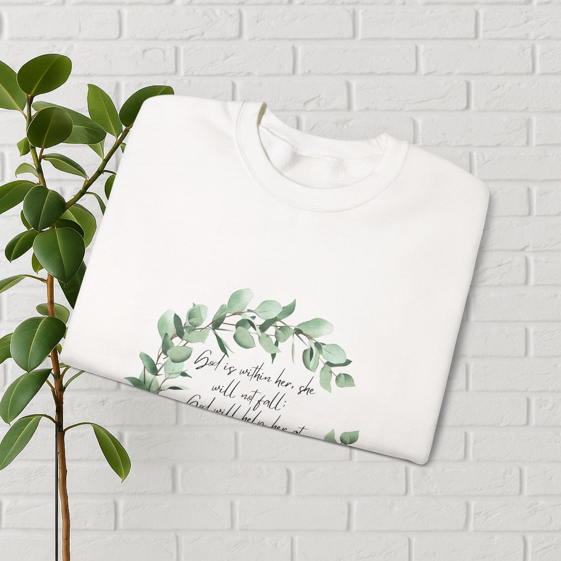 Crowned in Grace™ Signature Scripture Sweatshirt