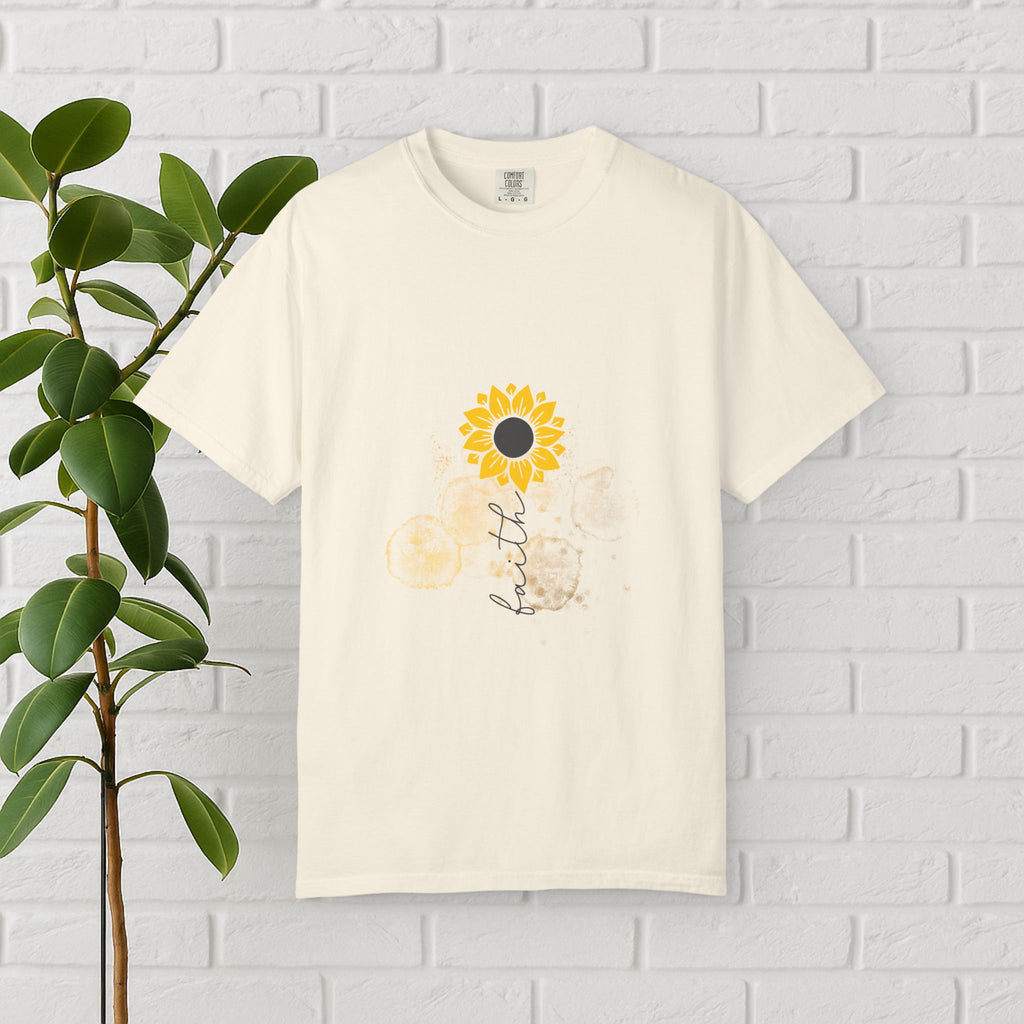 Faith in Bloom – Sunflower Tee