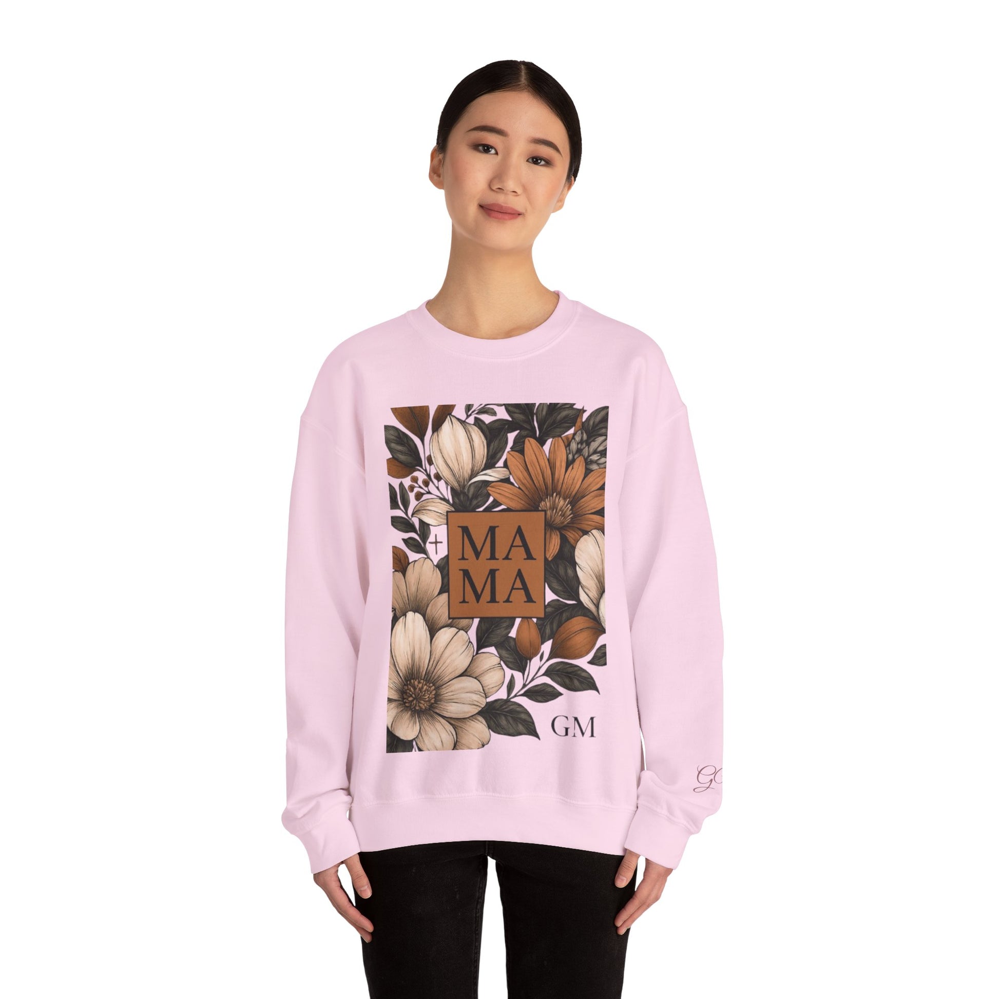 Rooted in Grace: Autumn Bloom Mama Sweatshirt
