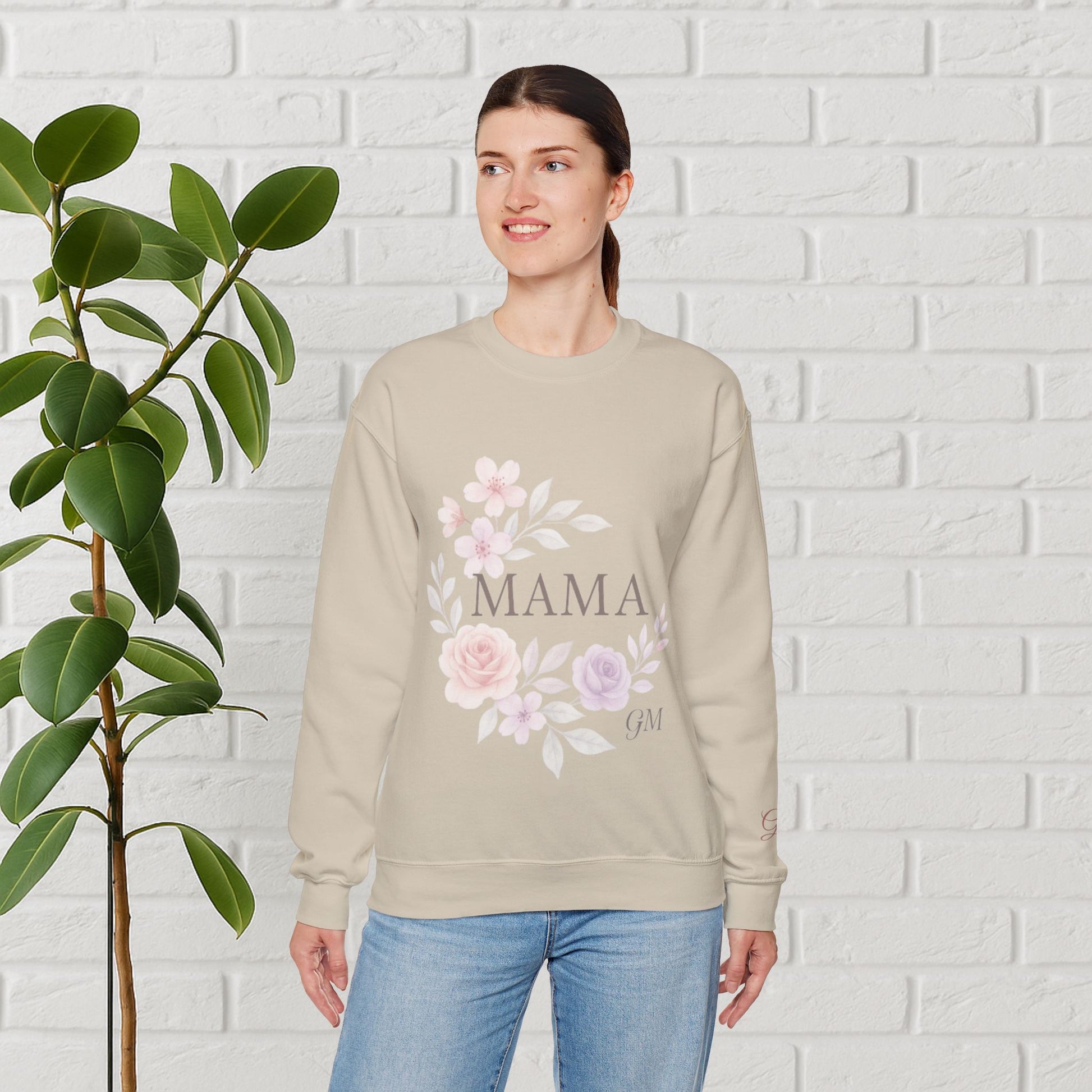 Blush Bloom MAMA Sweatshirt – Gracefully Momming Edition