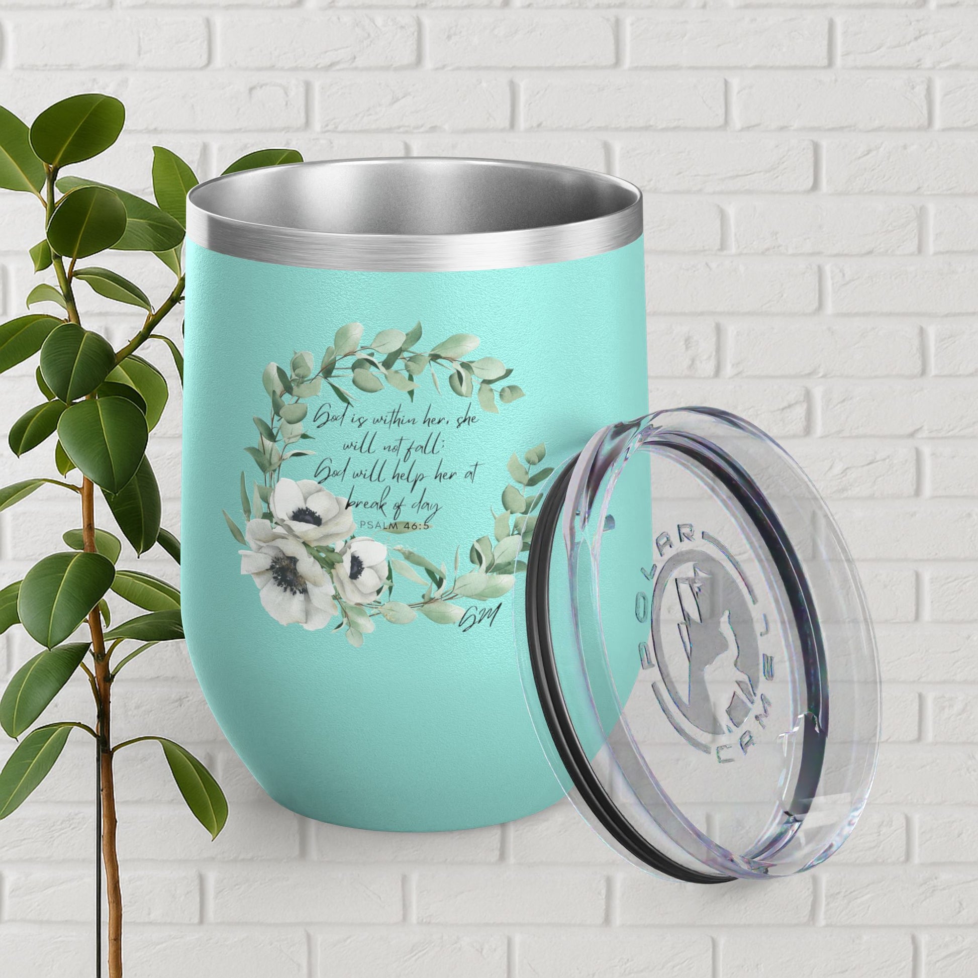 Crowned in Grace™ Stainless Steel Scripture Tumbler