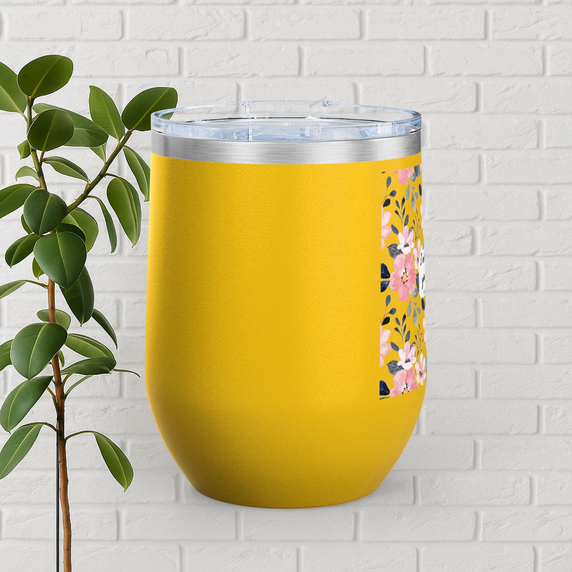 “Faith in Bloom” Mini Tumbler – Matthew 28:20 Scripture Cup