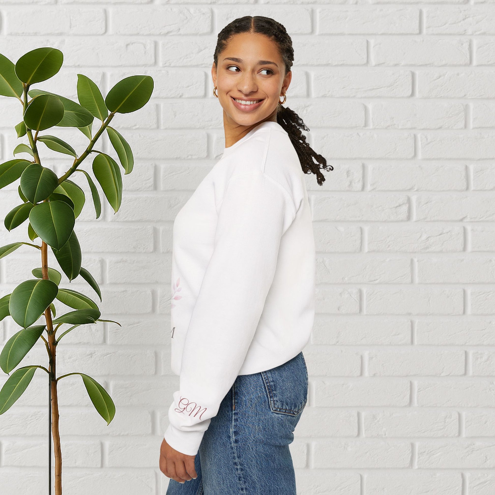 Blush Bloom MAMA Sweatshirt – Gracefully Momming Edition