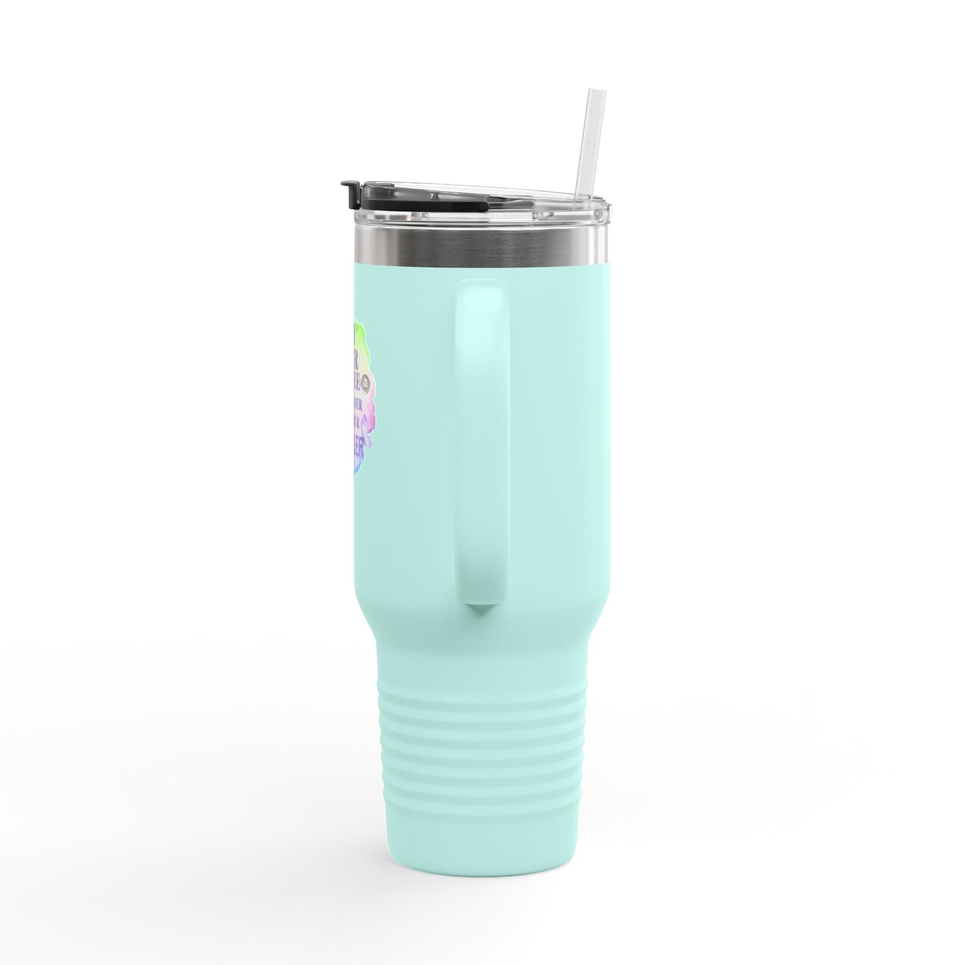 Stronger Than Your Toddler – 40oz Travel Tumbler
