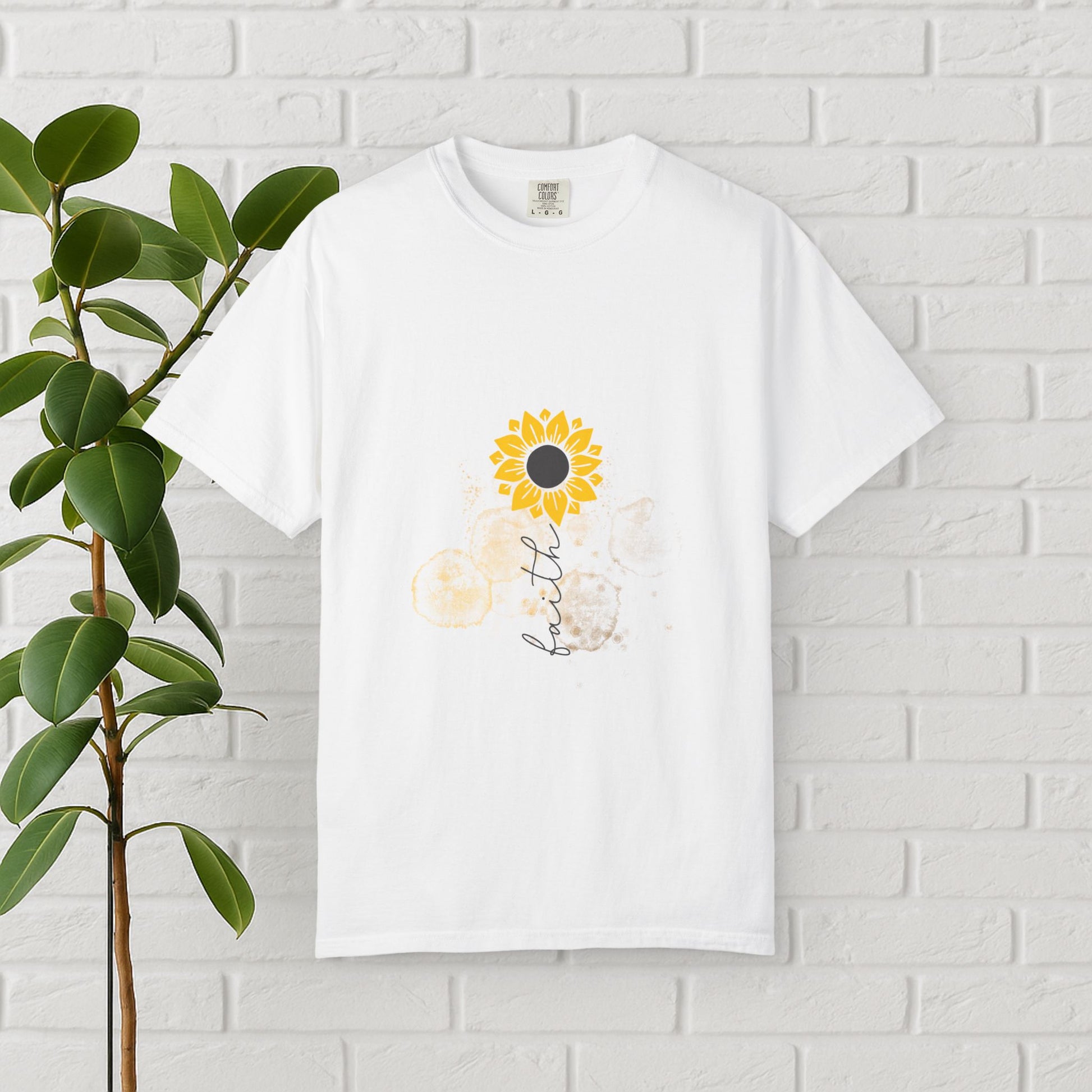 Faith in Bloom – Sunflower Tee
