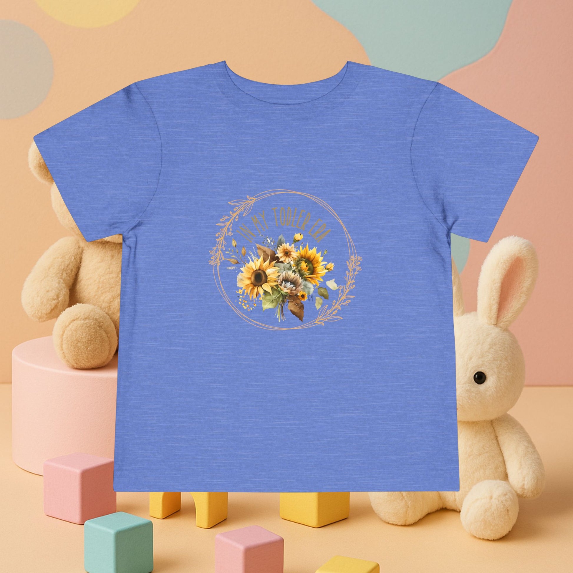 “In My Toddler Era” Sunflower Tee – Soft, Sweet & Boldly Blooming