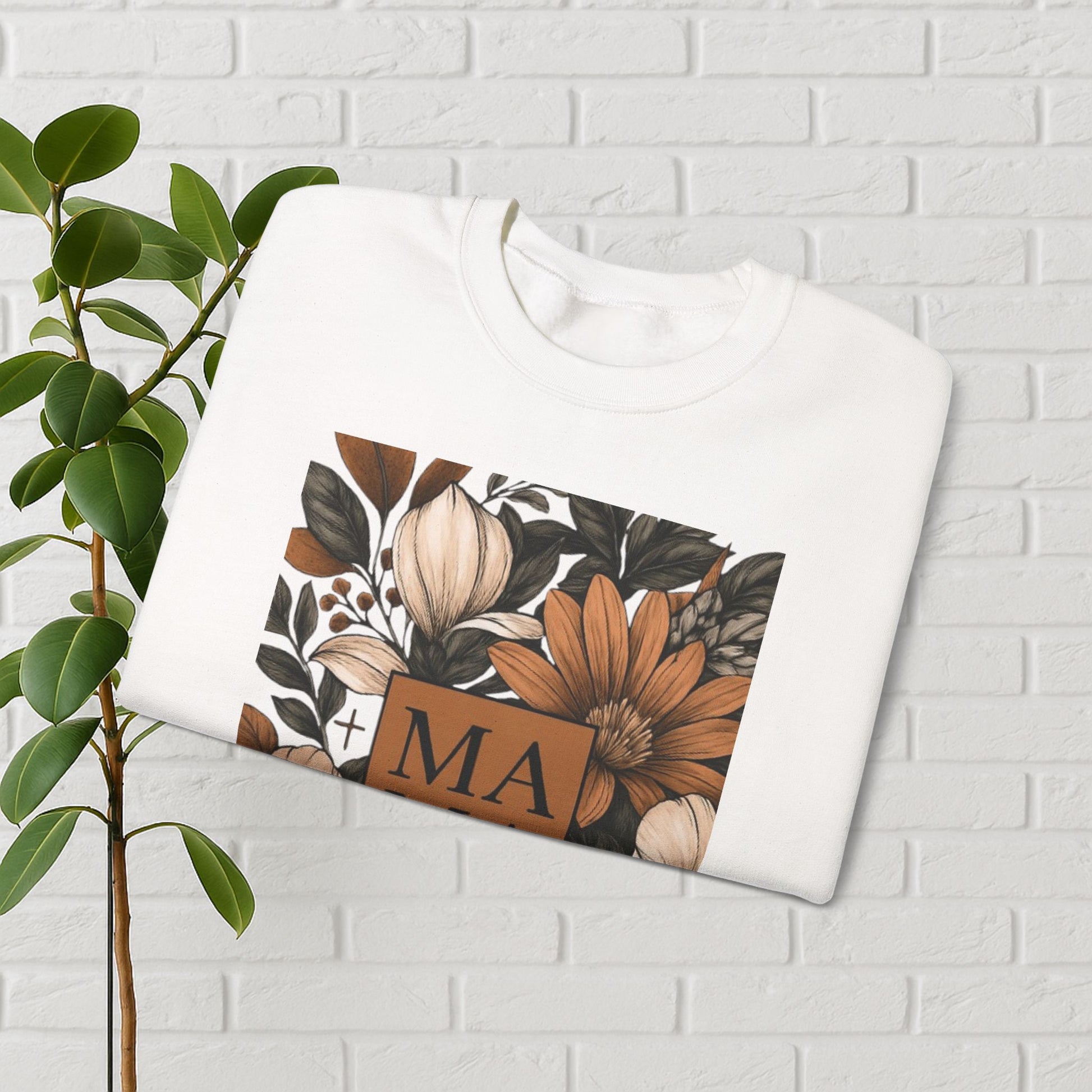 Rooted in Grace: Autumn Bloom Mama Sweatshirt