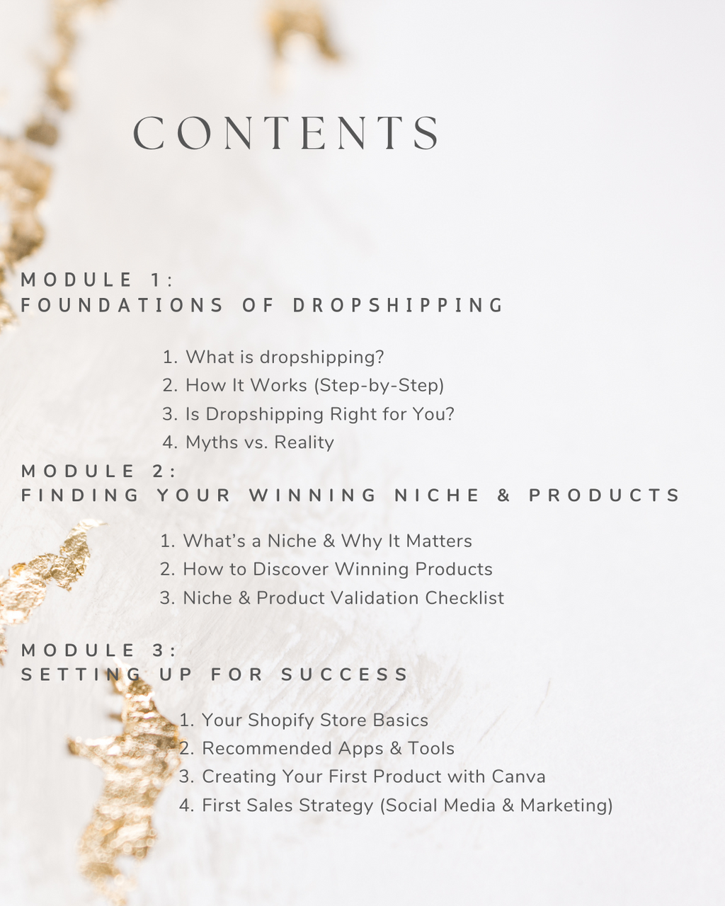 Gracefully Guided: Start Your Dropshipping Journey