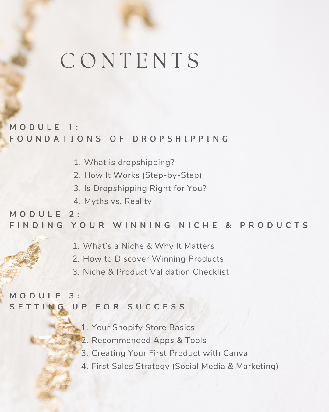 Gracefully Guided: Start Your Dropshipping Journey