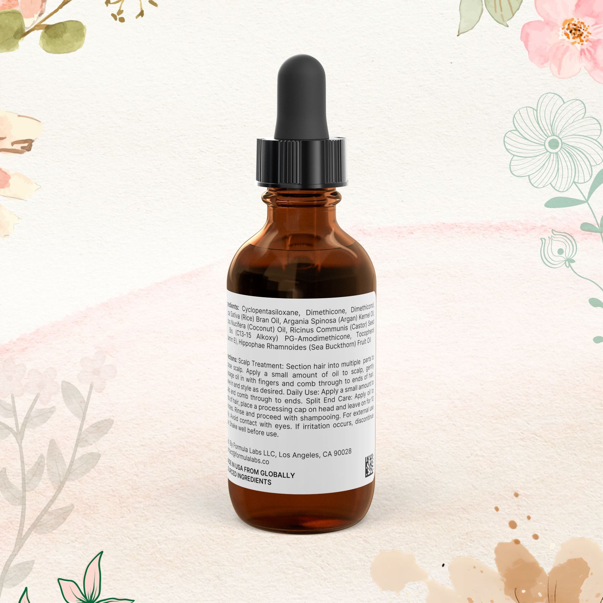 Gracefully Glowing Hair Oil – 2oz