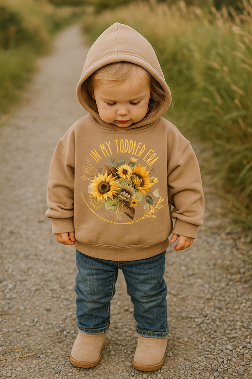 "In My Toddler Era" Fleece Hoodie – Multiple Colors Available