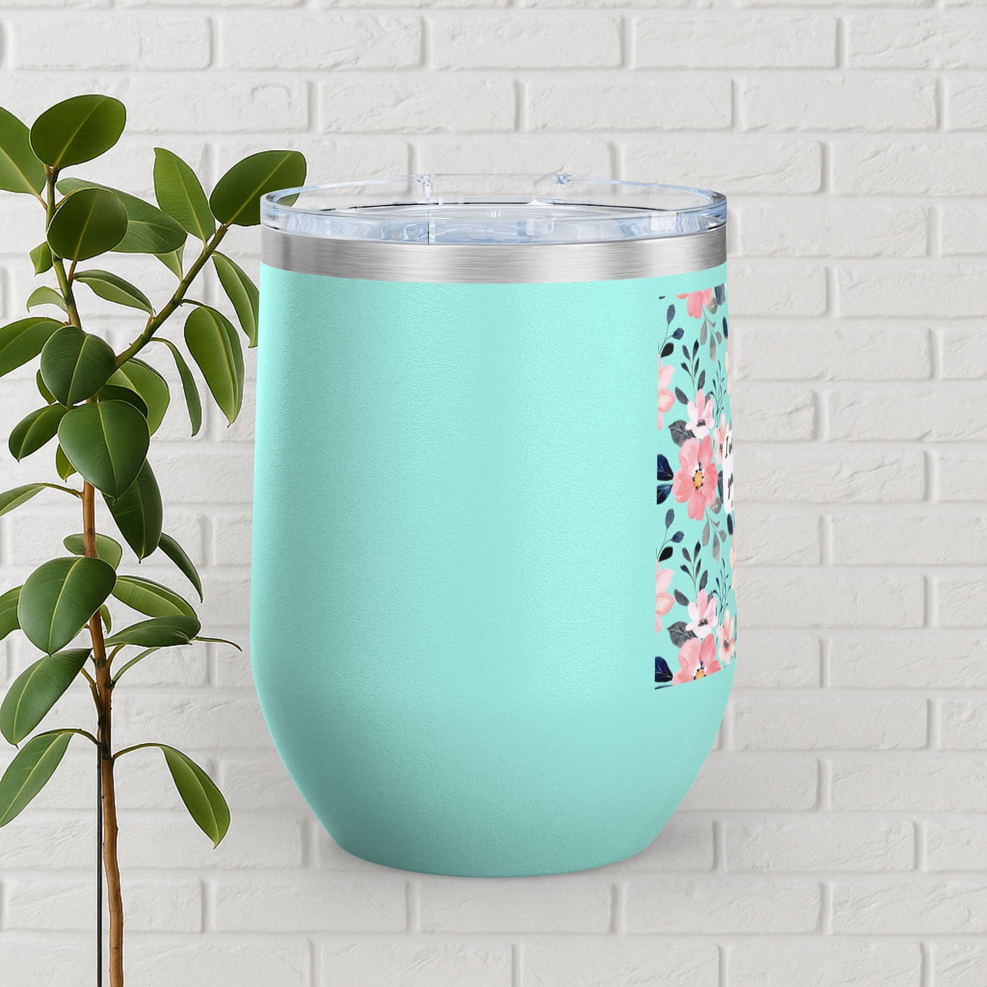 “Faith in Bloom” Mini Tumbler – Matthew 28:20 Scripture Cup