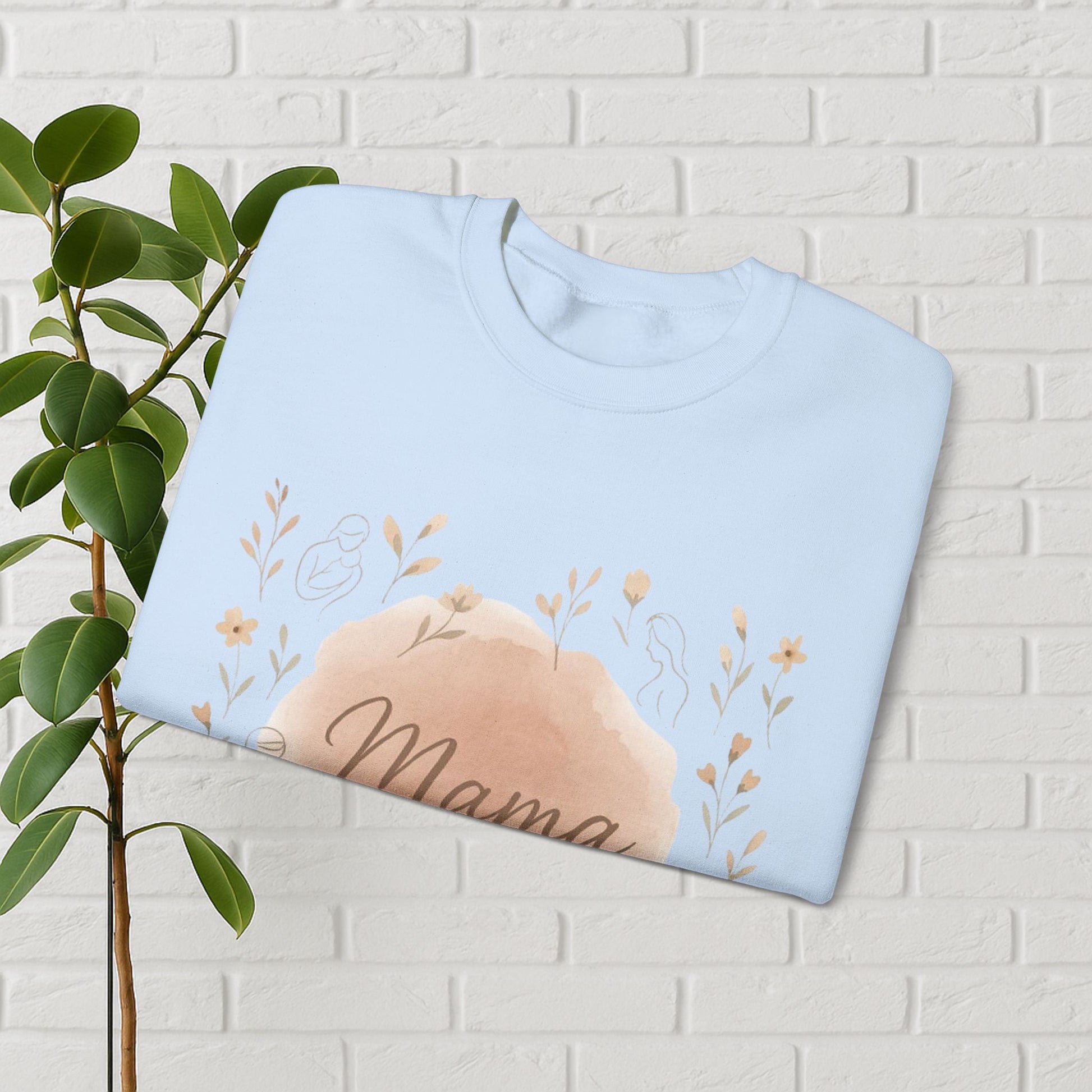 Wildflower Mama: Watercolour Bloom Sweatshirt