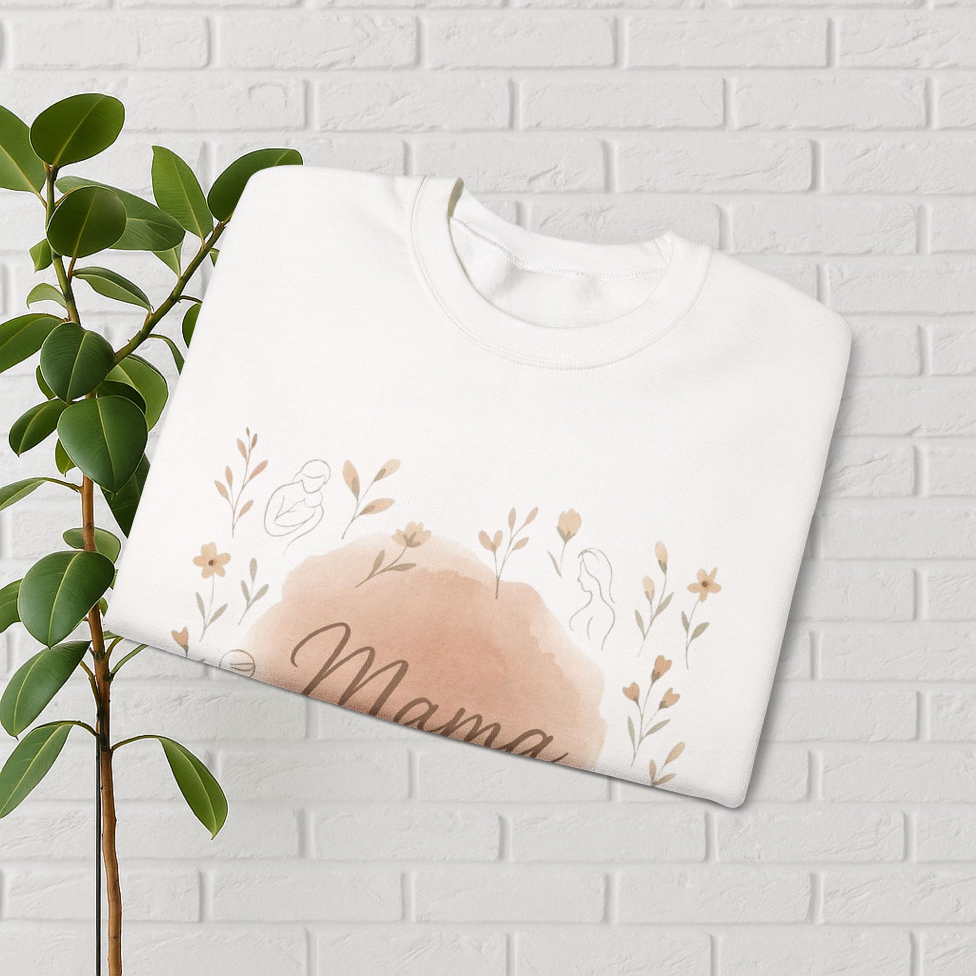 Wildflower Mama: Watercolour Bloom Sweatshirt