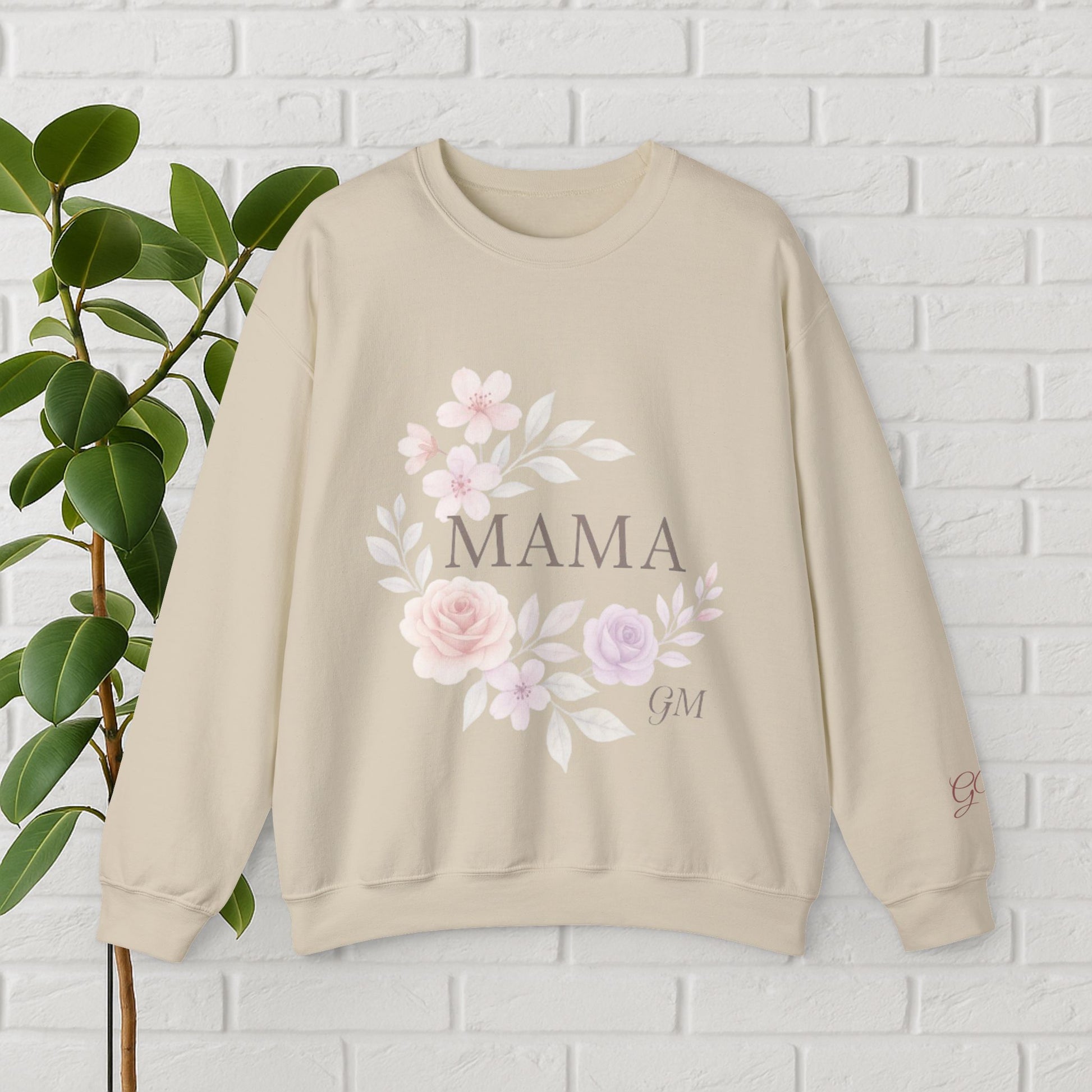 Blush Bloom MAMA Sweatshirt – Gracefully Momming Edition