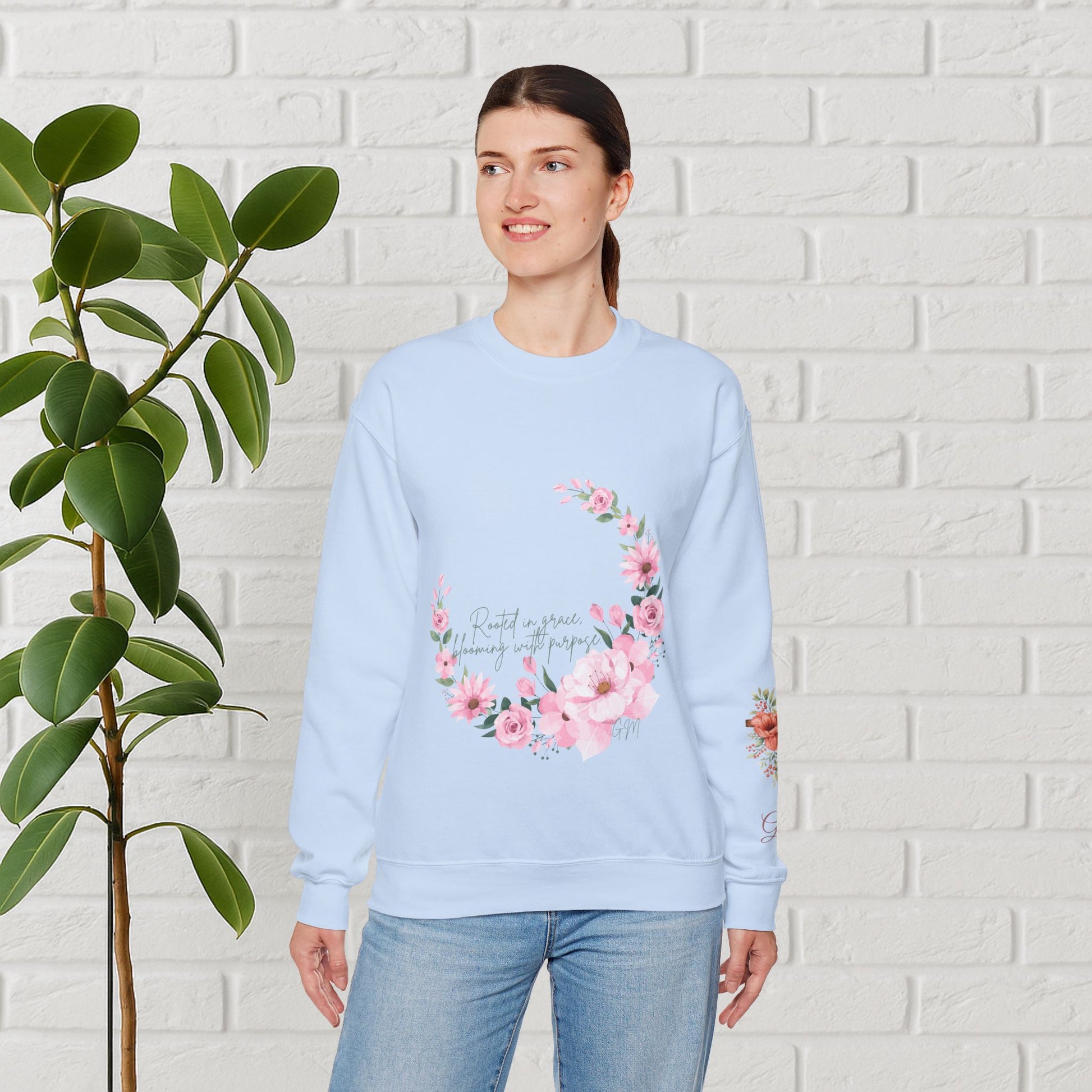 Rooted in Grace™ Floral Sweatshirt