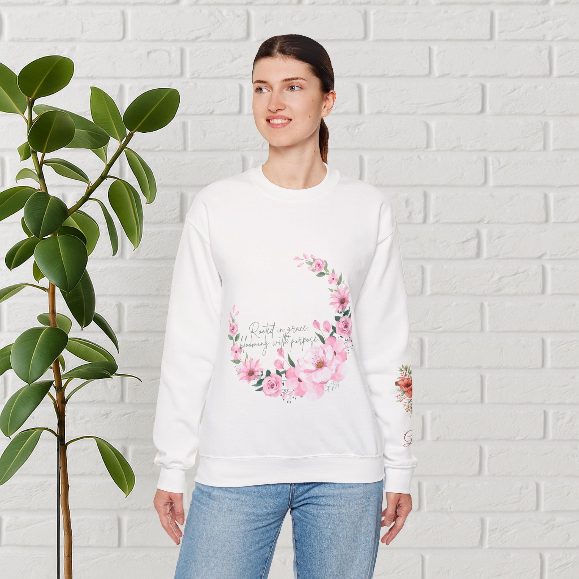 Rooted in Grace™ Floral Sweatshirt
