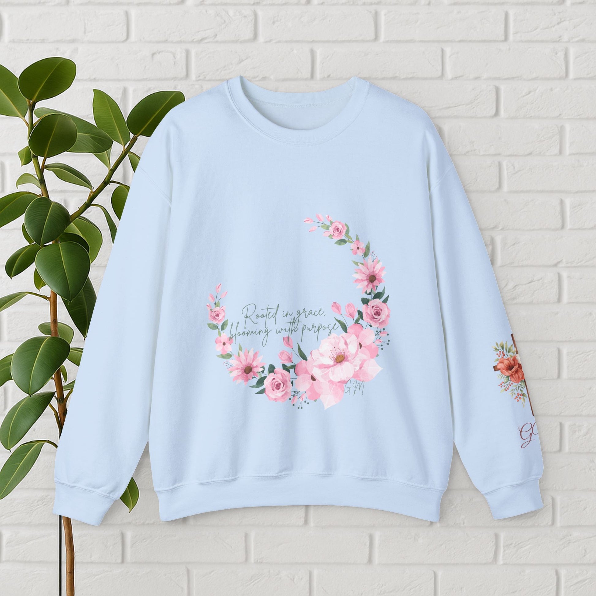 Rooted in Grace™ Floral Sweatshirt
