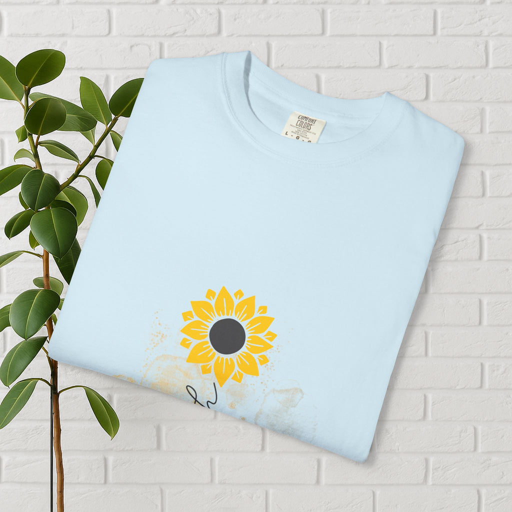 Faith in Bloom – Sunflower Tee