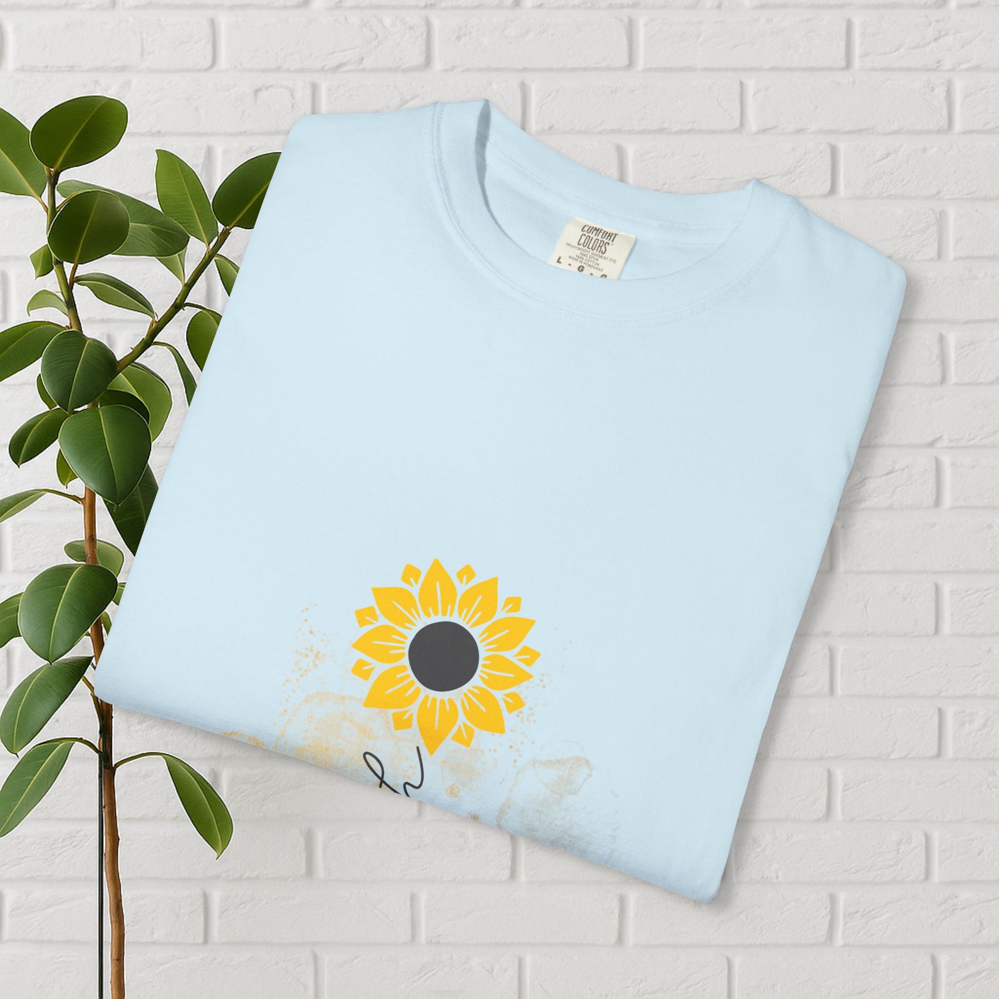 Faith in Bloom – Sunflower Tee