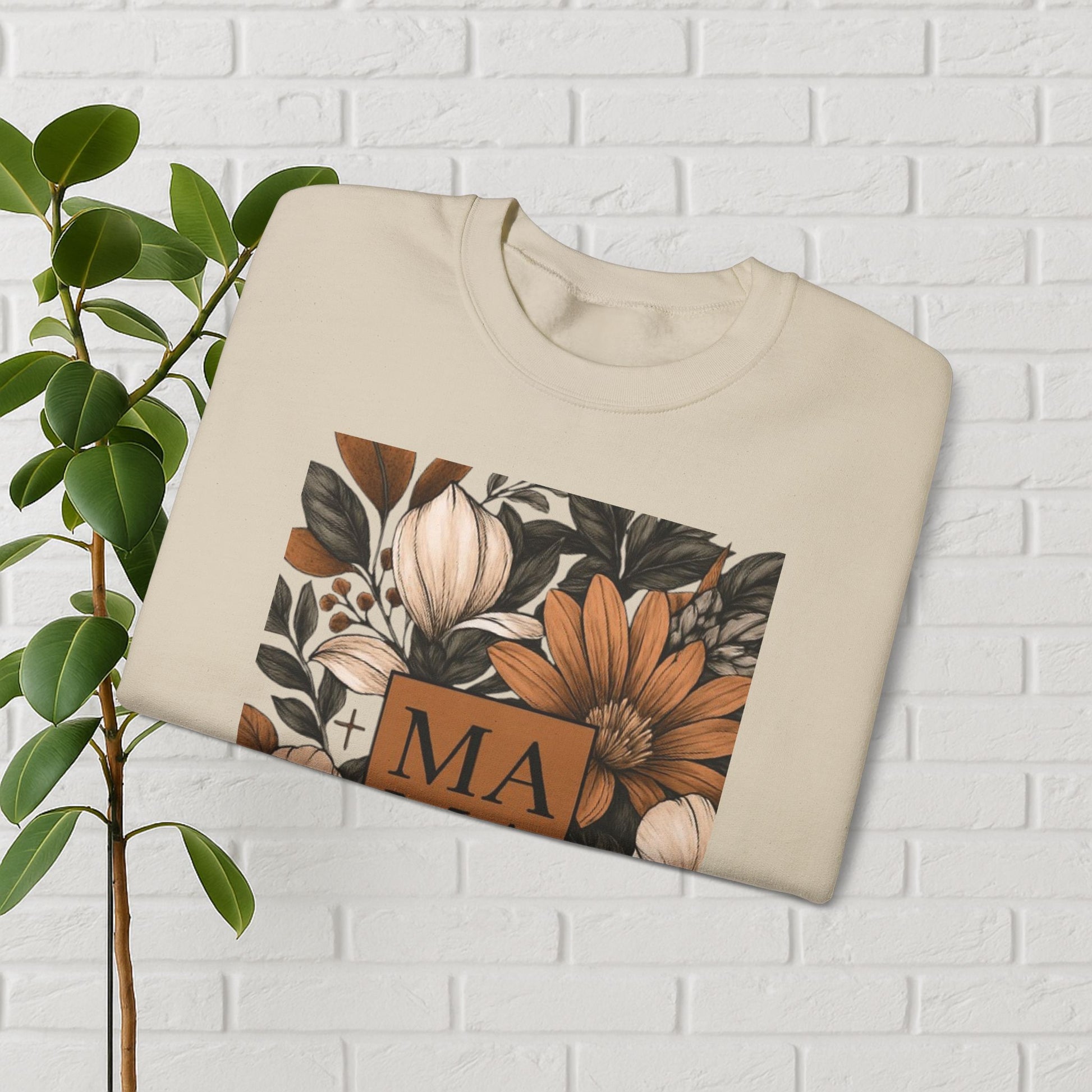Rooted in Grace: Autumn Bloom Mama Sweatshirt