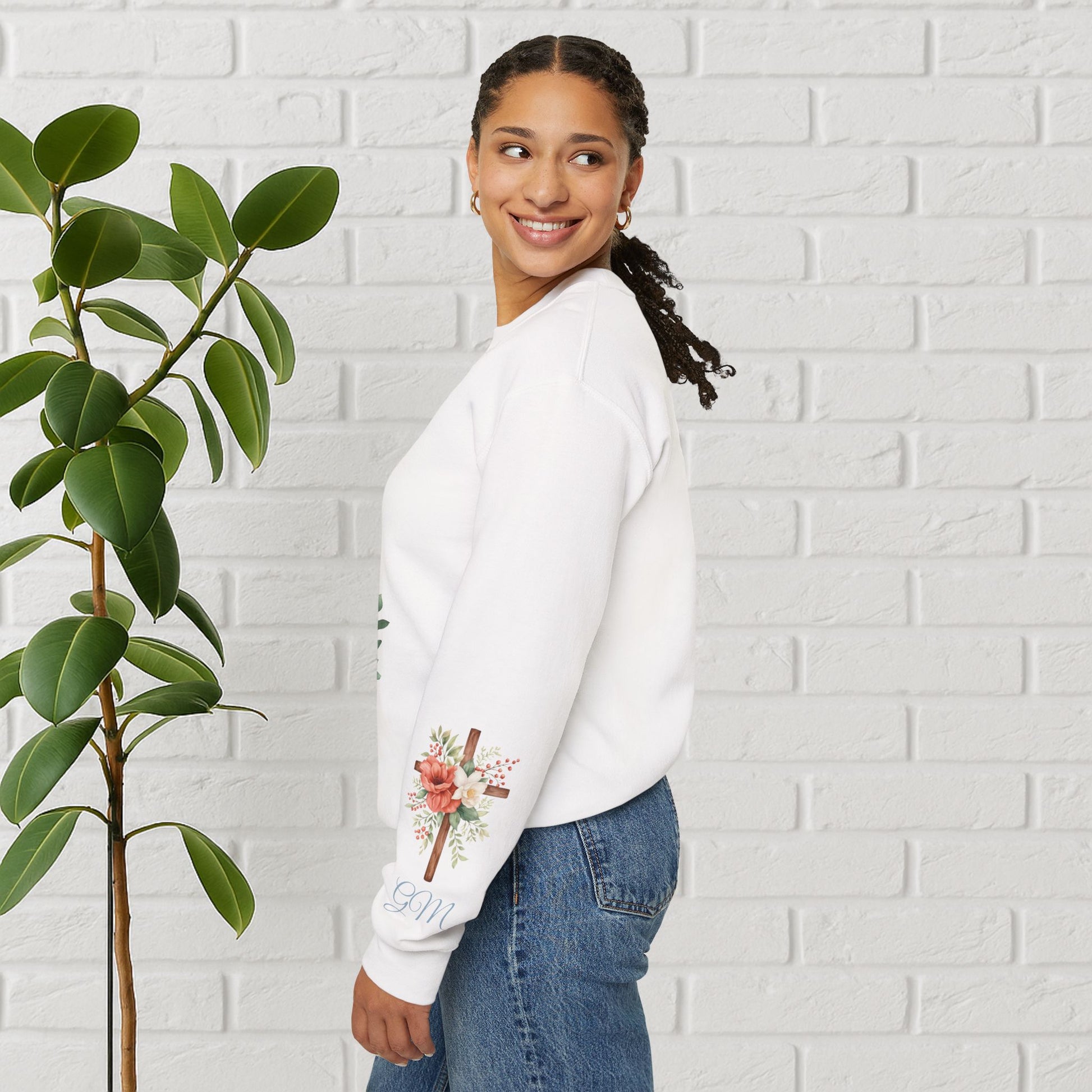 Crowned in Grace™ Signature Scripture Sweatshirt