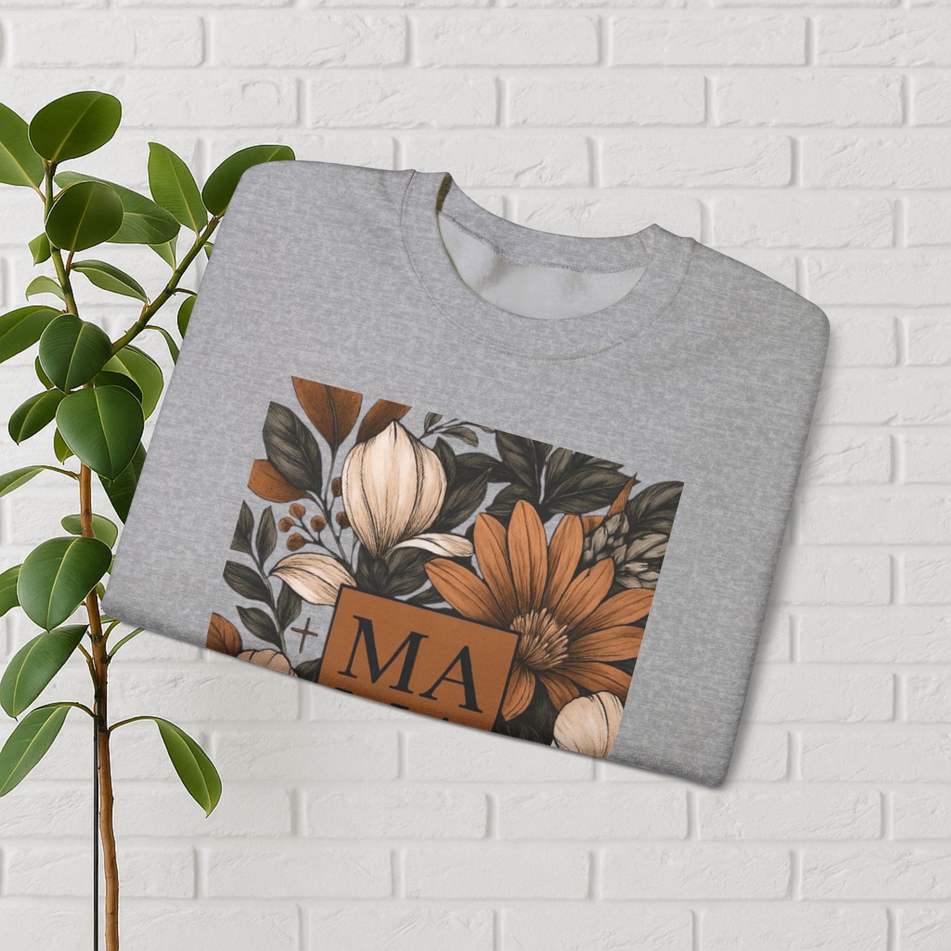 Rooted in Grace: Autumn Bloom Mama Sweatshirt