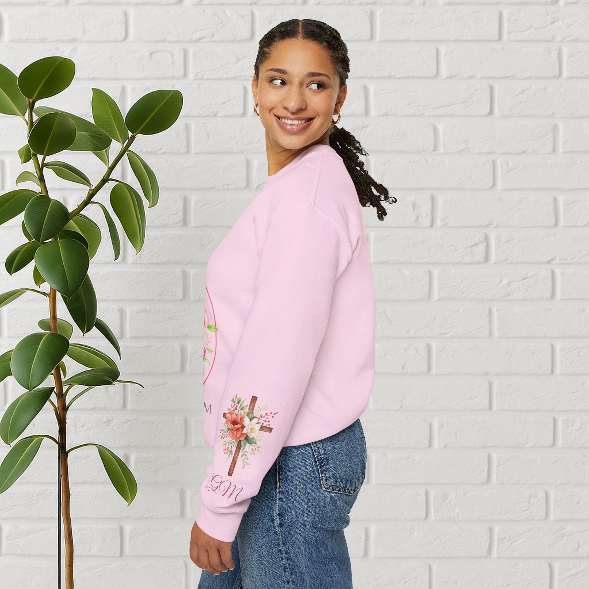 Be Still & Bloom: Psalm 46:10 Faith Sweatshirt