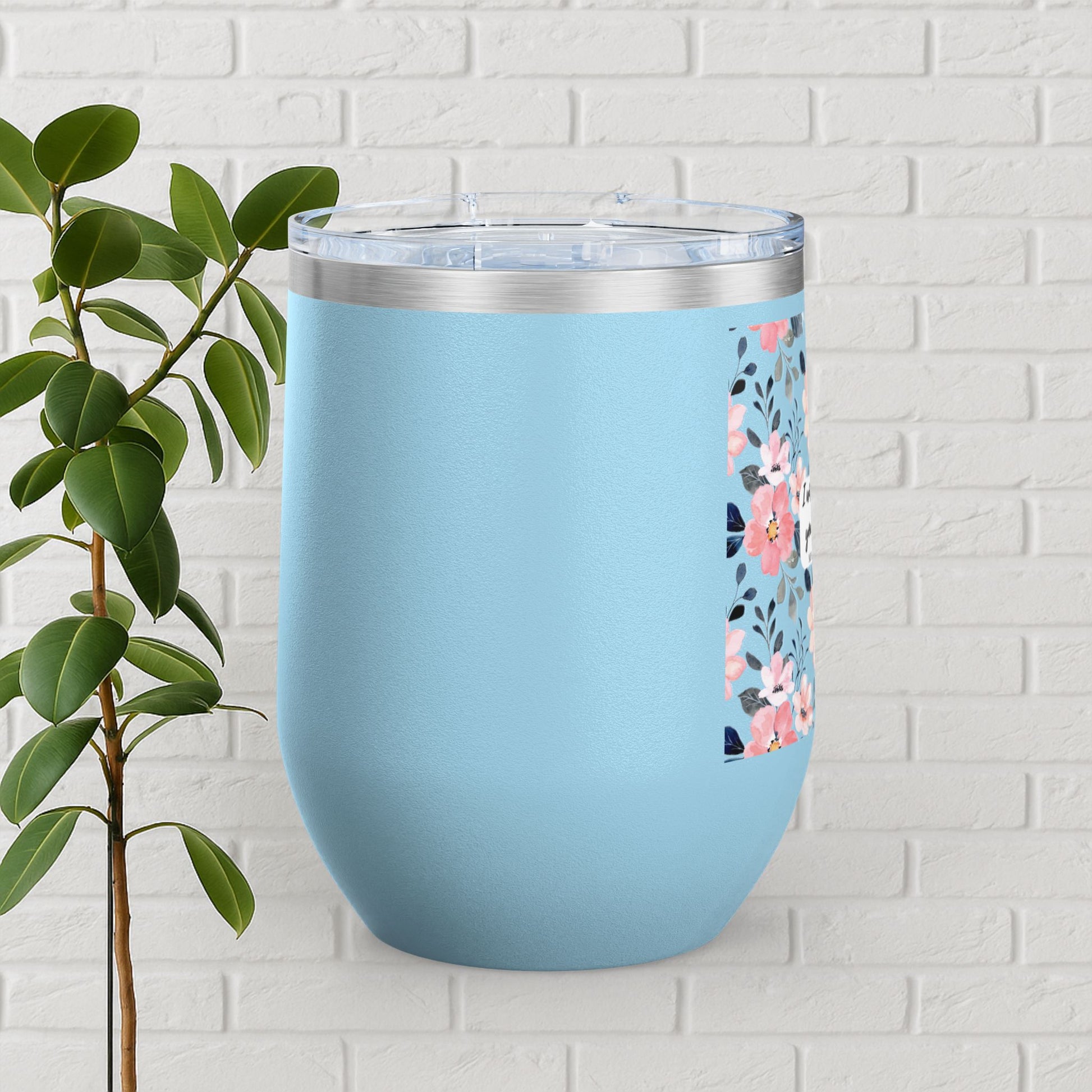 “Faith in Bloom” Mini Tumbler – Matthew 28:20 Scripture Cup