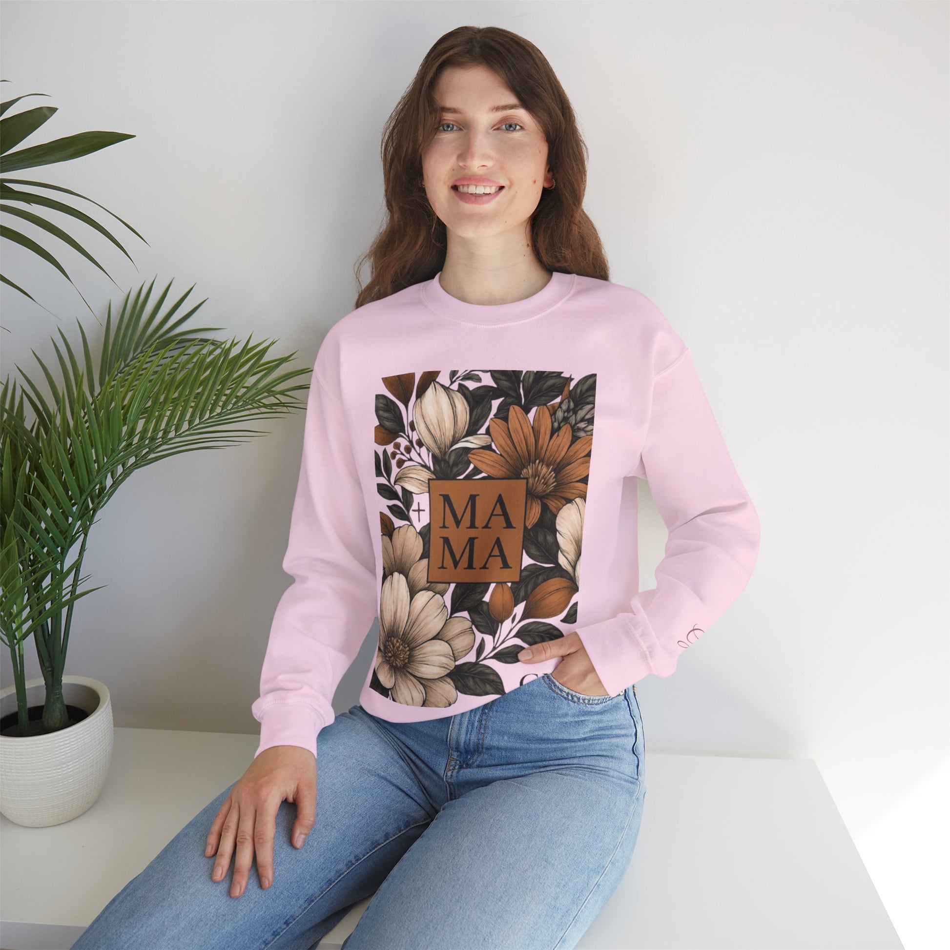 Rooted in Grace: Autumn Bloom Mama Sweatshirt