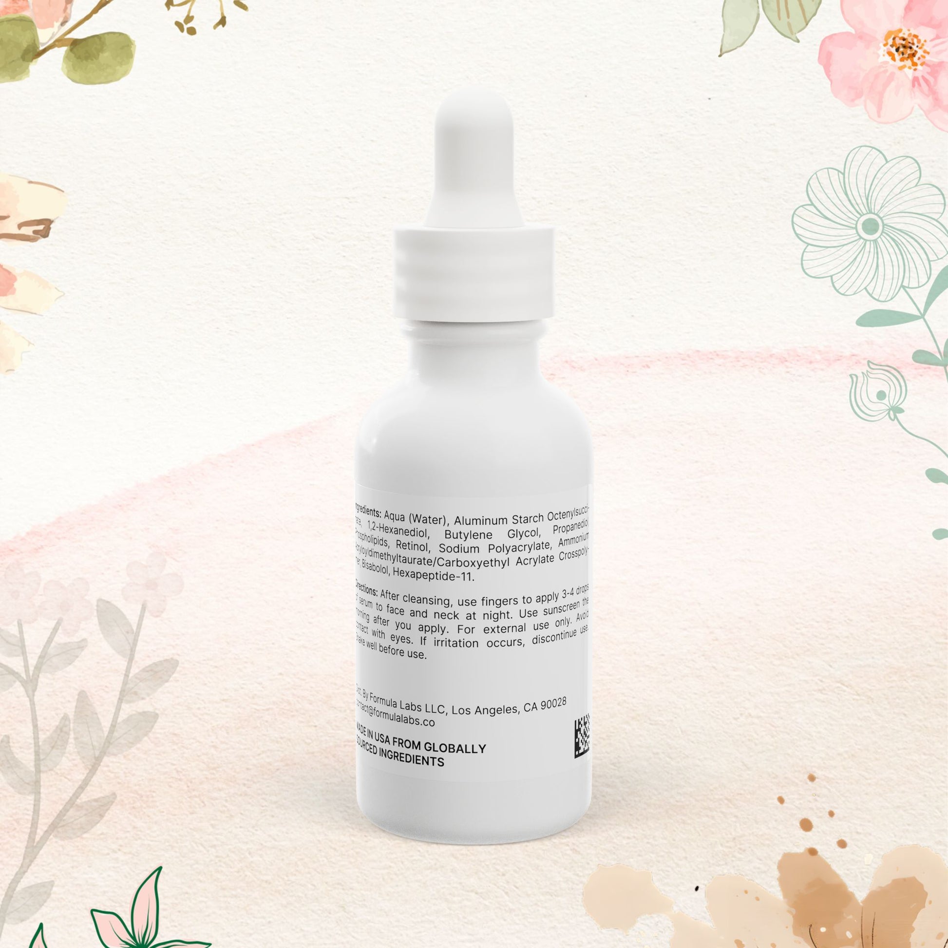 Retinol and Peptide Face Serum, 1oz