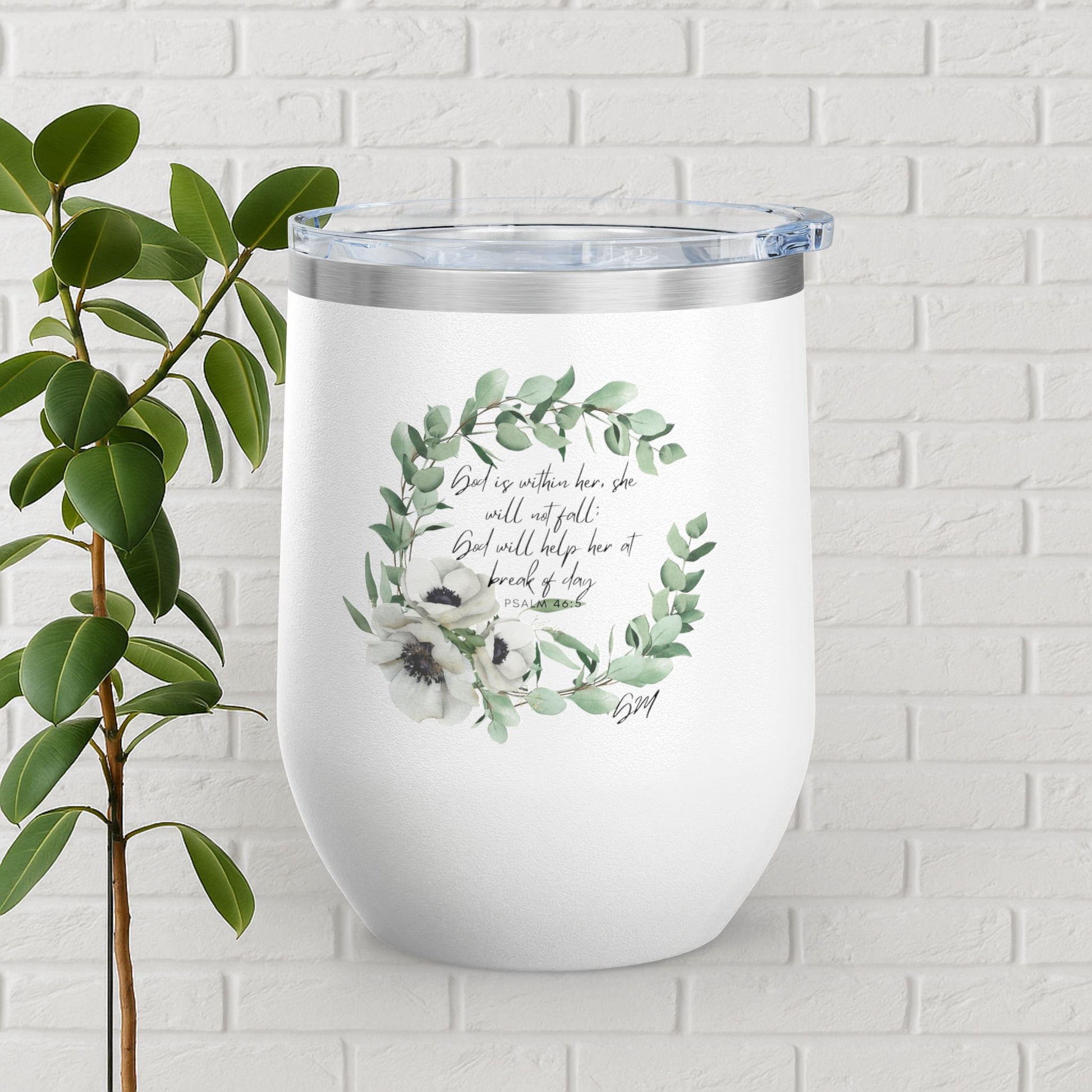 Crowned in Grace™ Stainless Steel Scripture Tumbler